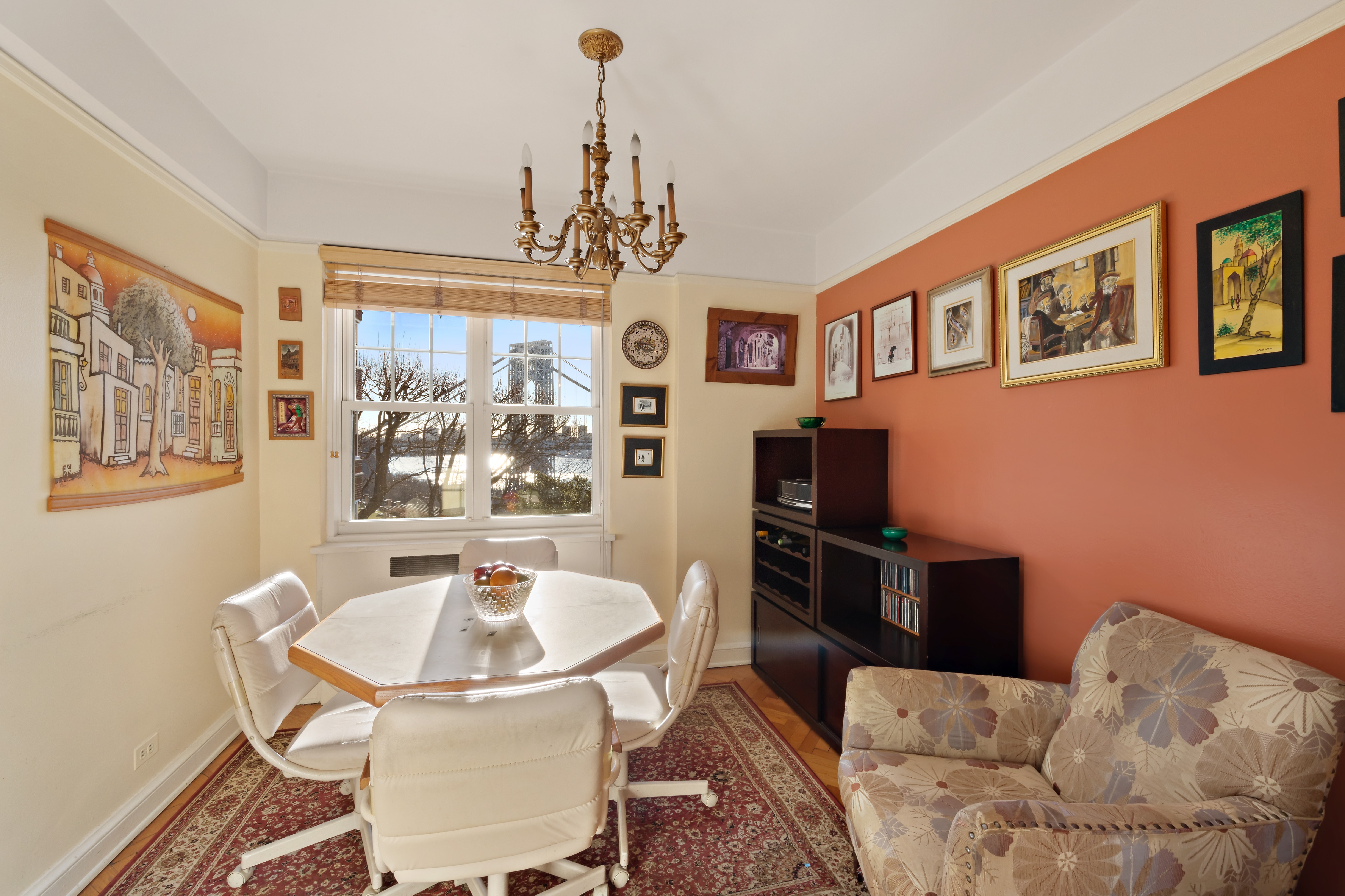 160 Cabrini Boulevard, Unit 19 Manhattan, NY 10033 - Photo 4 of 27 a dining room with furniture and window