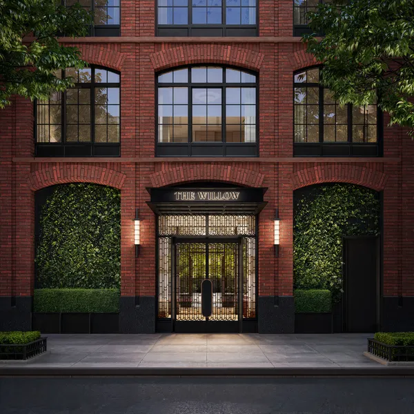 front view of a building