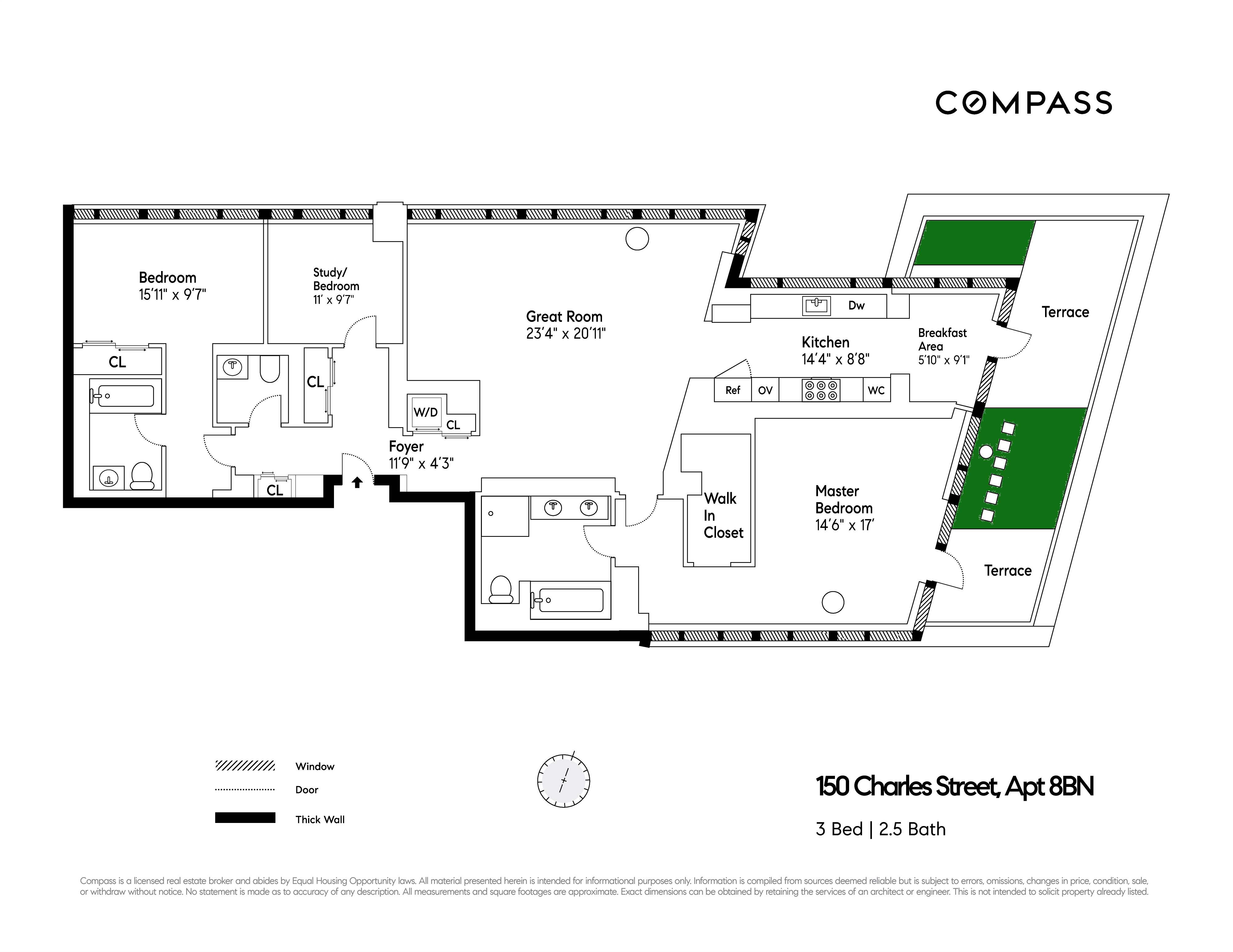 150 Charles Street, Unit 8BN Manhattan, NY 10014 - Photo 18 of 18