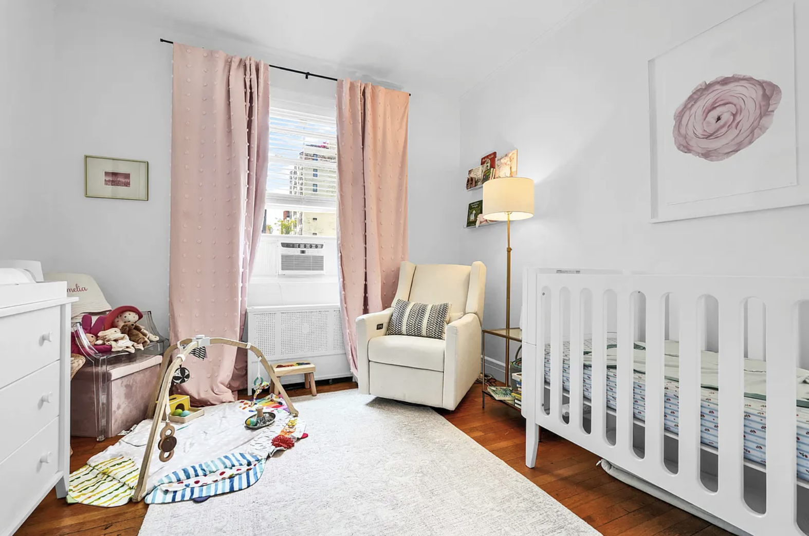 12 Clark Street, Unit 5B Brooklyn, NY 11201 - Photo 4 of 9 a bedroom with furniture and a window