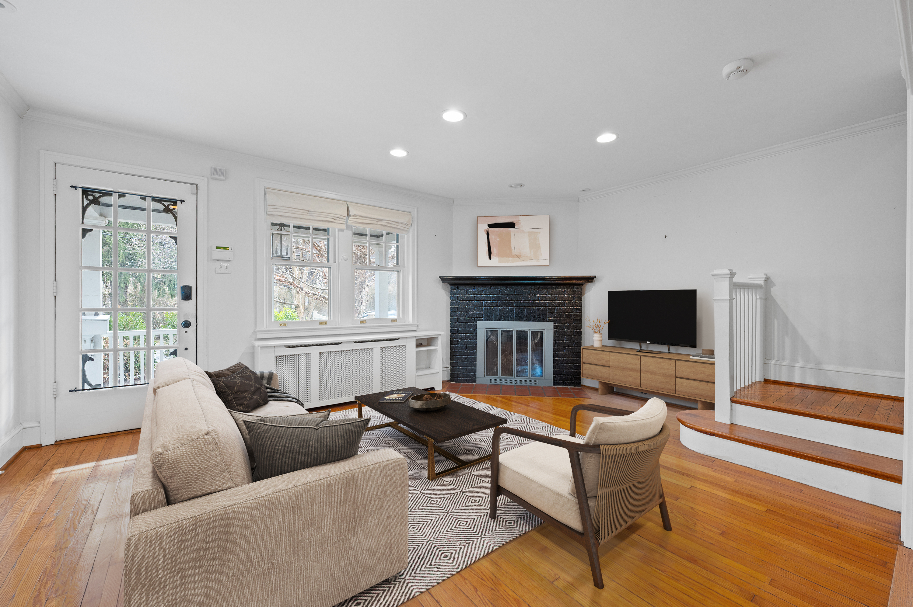 201 West Avenue Wayne, PA 19087 - Photo 4 of 26 a living room with furniture fireplace and window