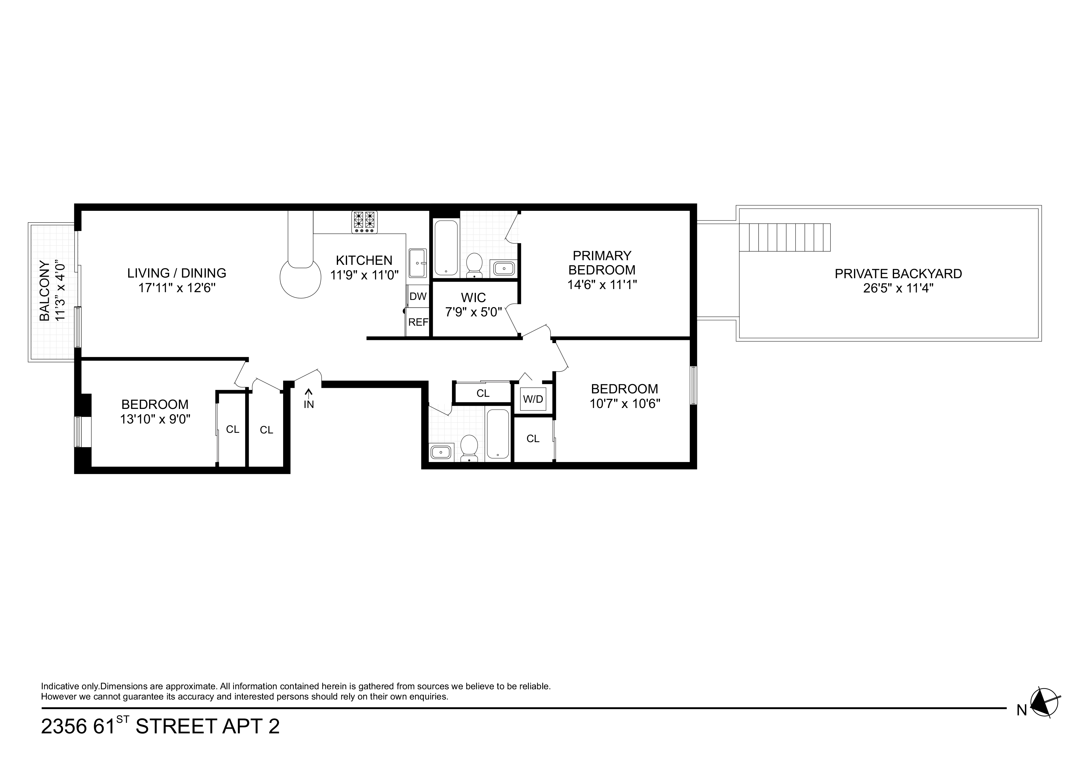 2356 61st Street 1B Mapleton Brooklyn NY 11204
