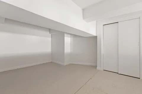 an empty room with a empty space