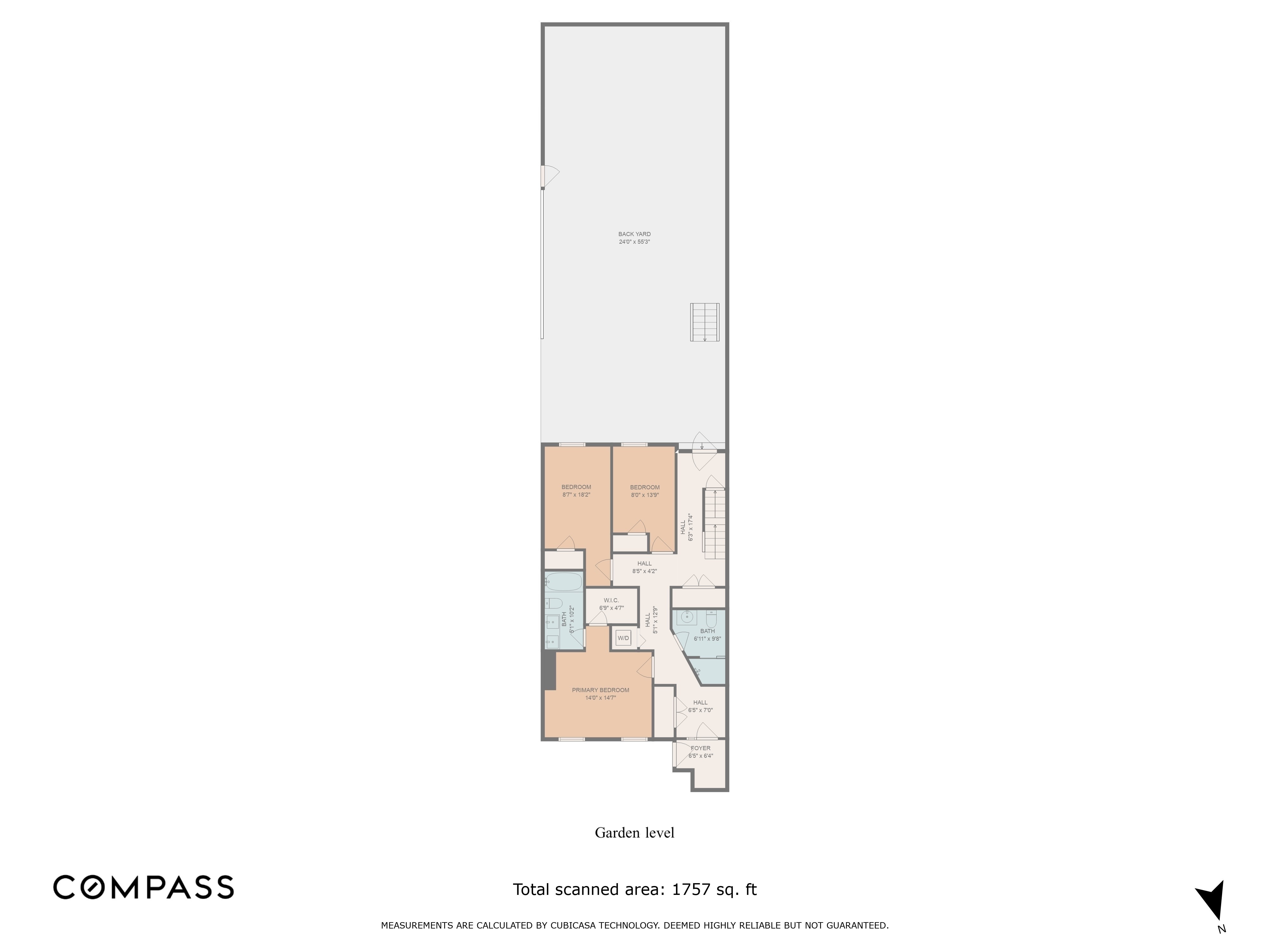 352 Degraw Street, Unit 1 Brooklyn, NY 11231 - Photo 18 of 20 a picture of a floor plan