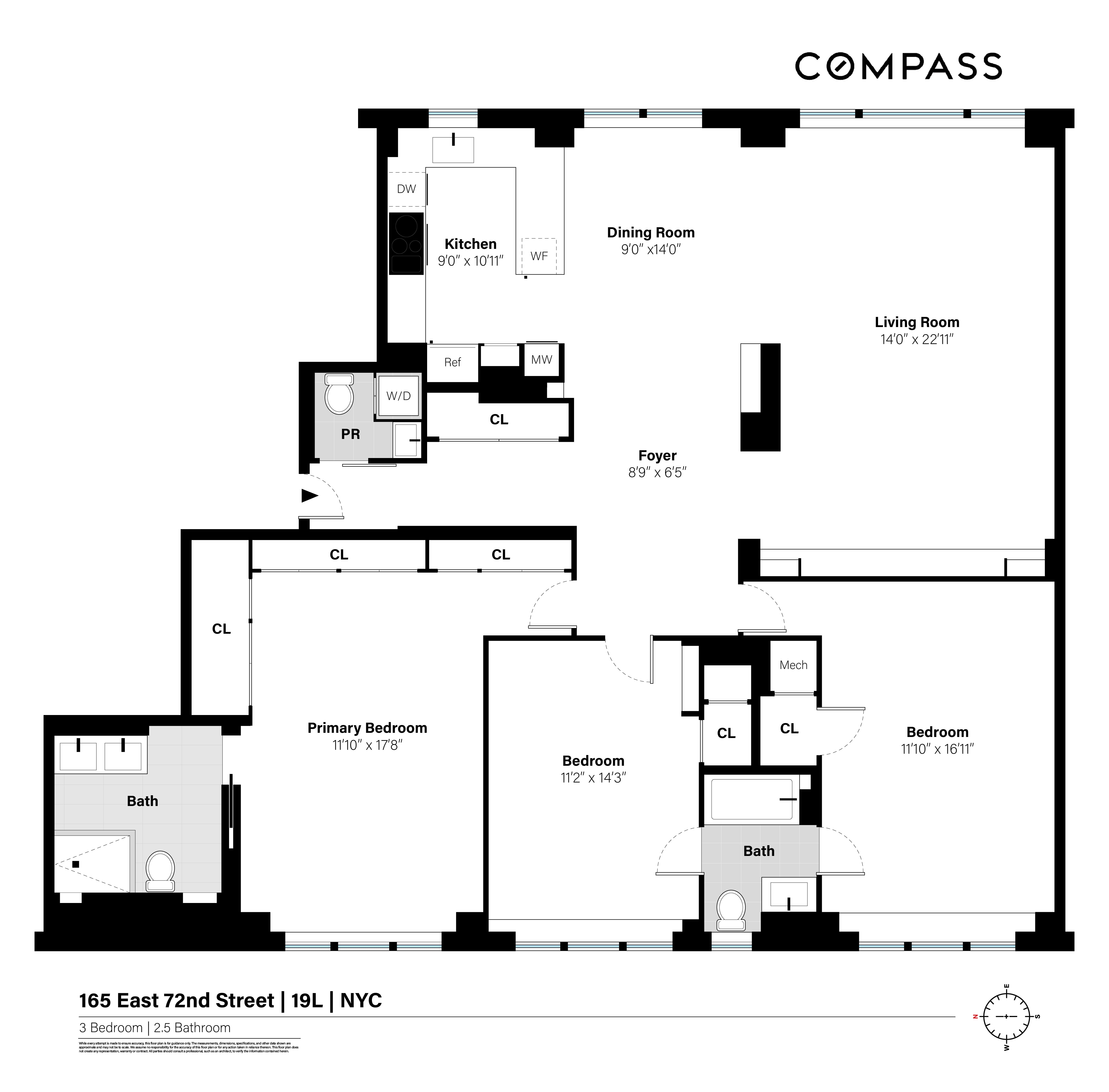 165 East 72nd Street, Unit 19L Manhattan, NY 10021 - Photo 13 of 13