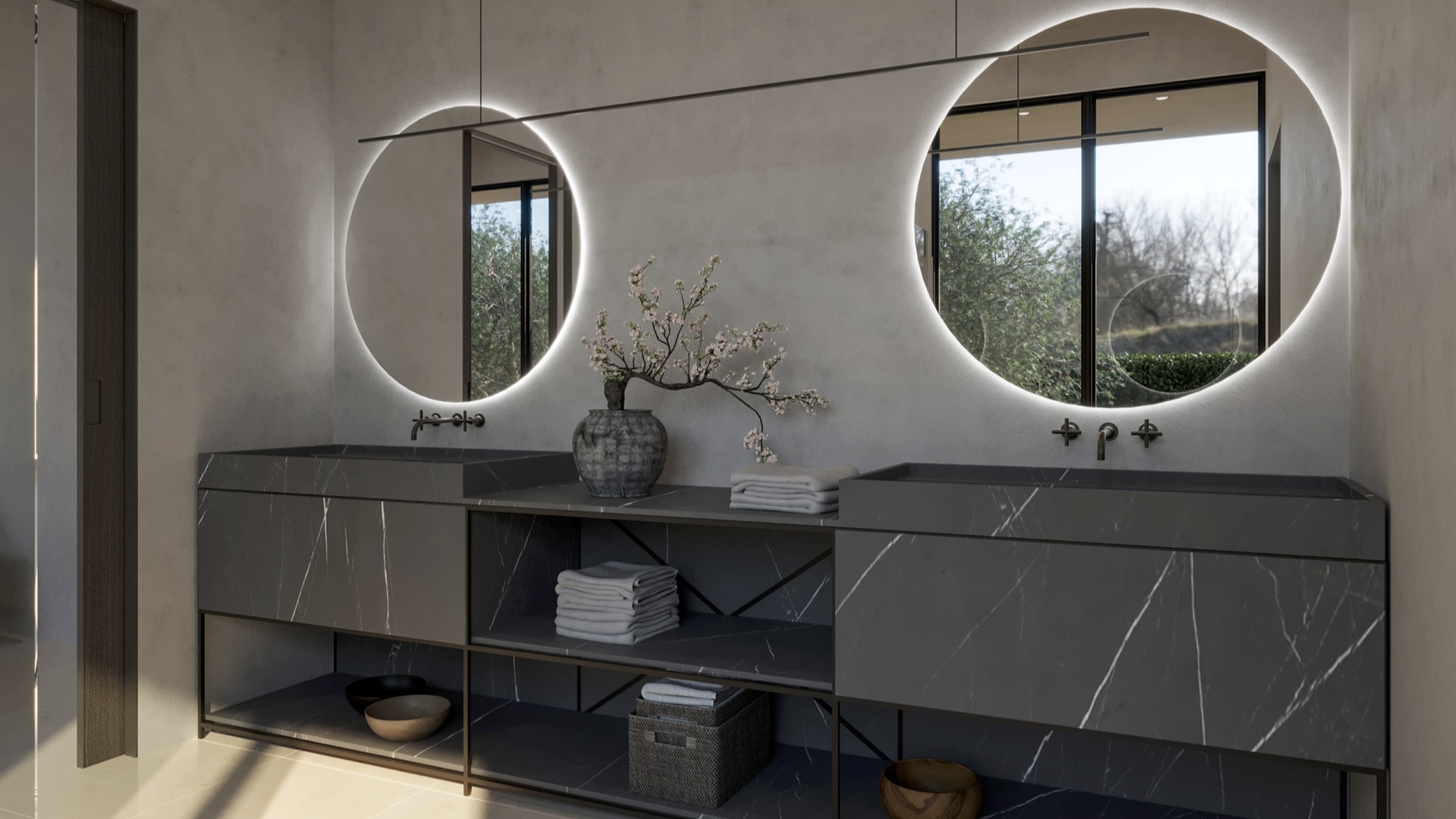 6660 Wandermere Road Malibu, CA 90265 - Photo 12 of 21 a room with furniture mirror and wall view