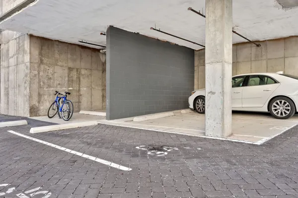 a view of parking area