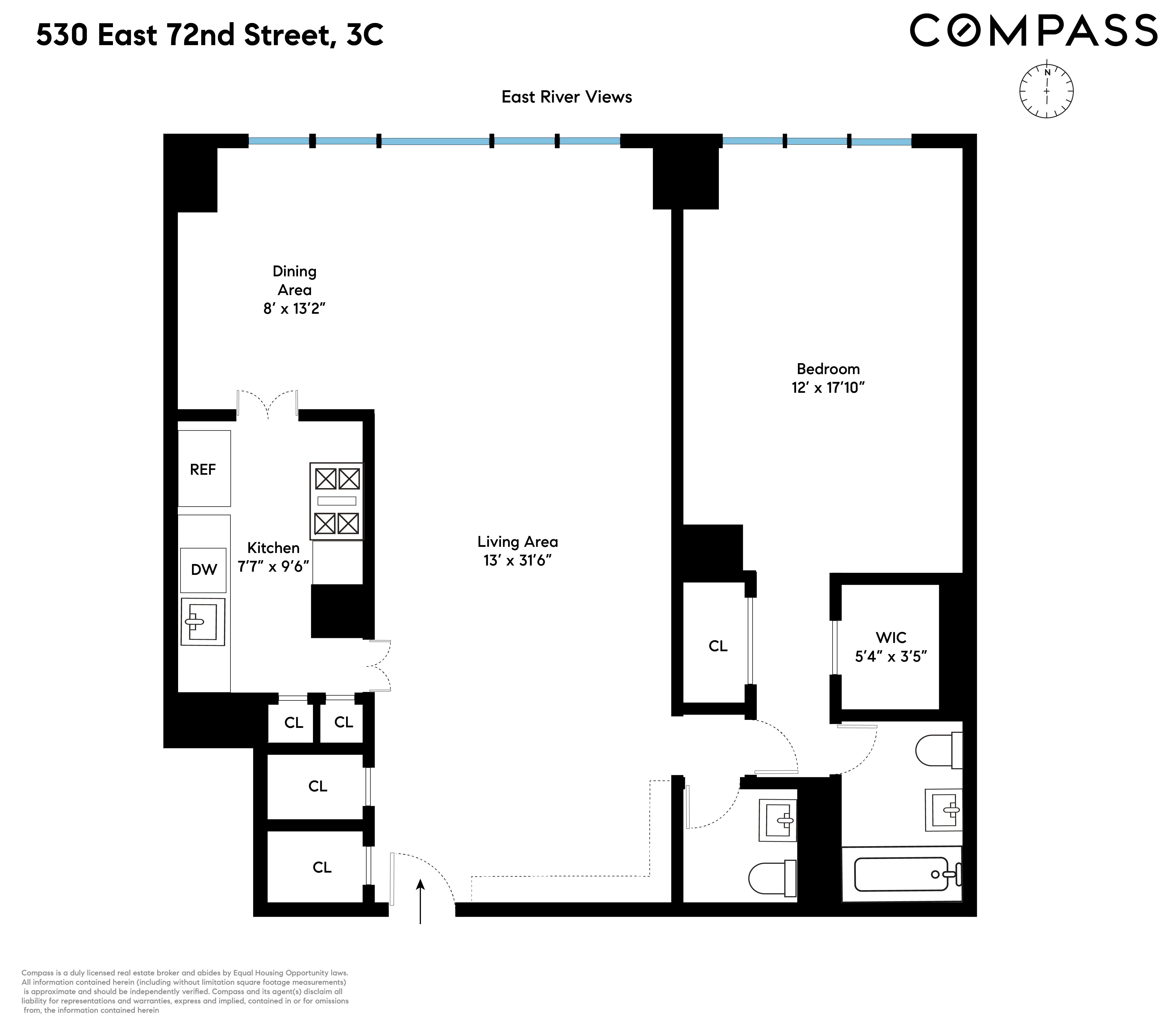530 East 72nd Street, Unit 3C Manhattan, NY 10021 - Photo 9 of 9 Gallery Image 9