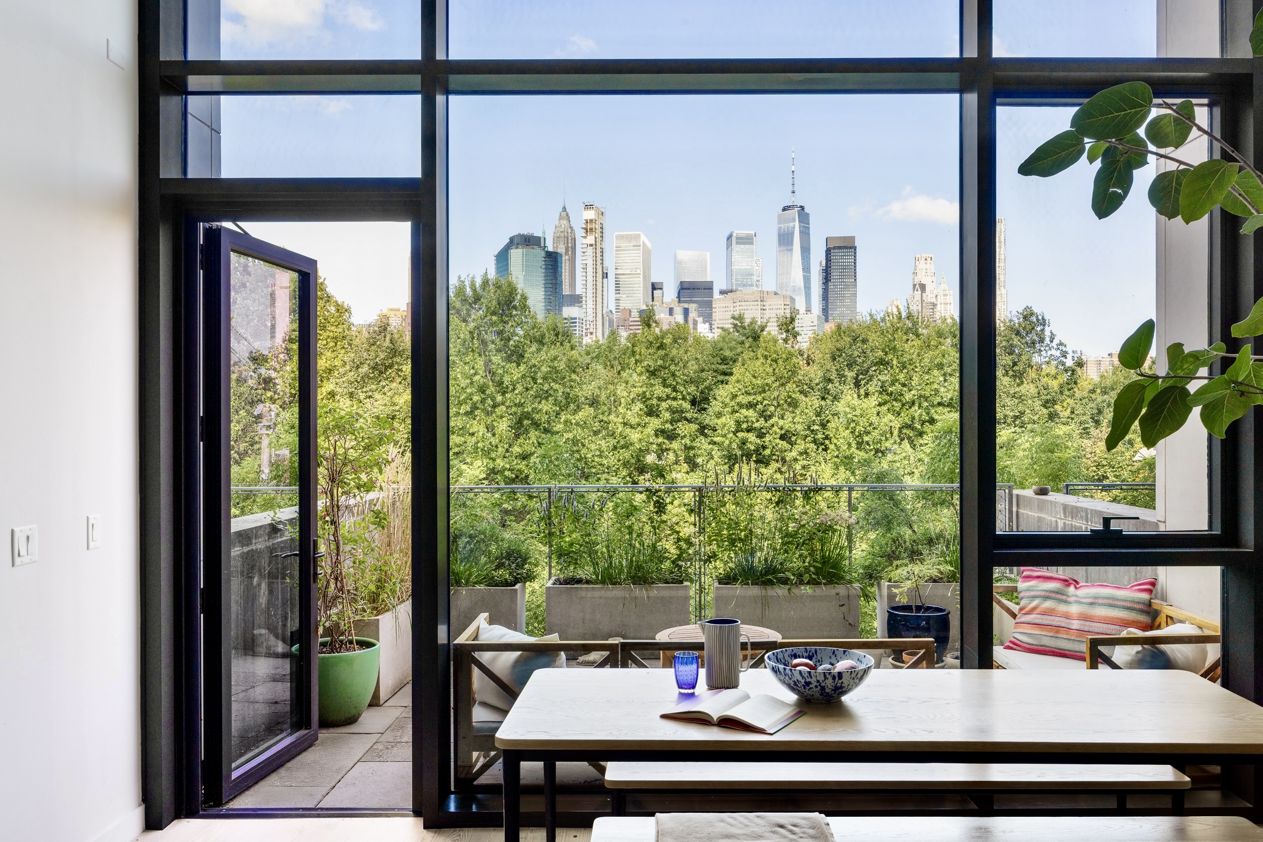 90 Furman Street, Unit N510 Brooklyn, NY 11201 - Photo 3 of 31 a outdoor living space with furniture