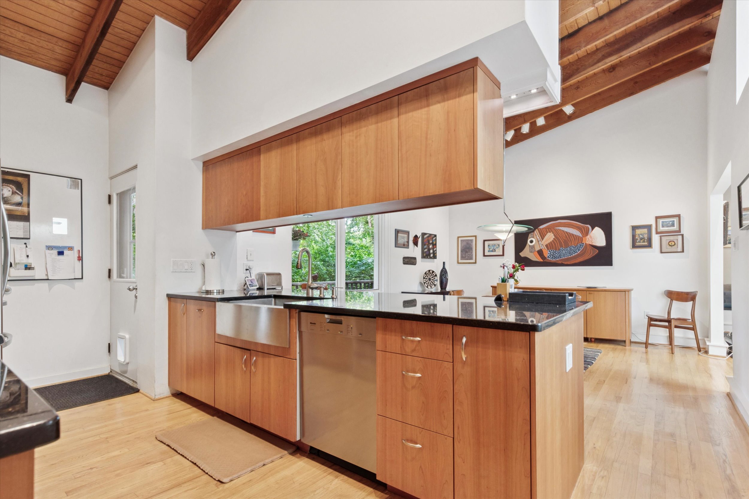 376 Merion Road Merion Station, PA 19066 - Photo 6 of 35 a kitchen with granite countertop a sink and cabinets