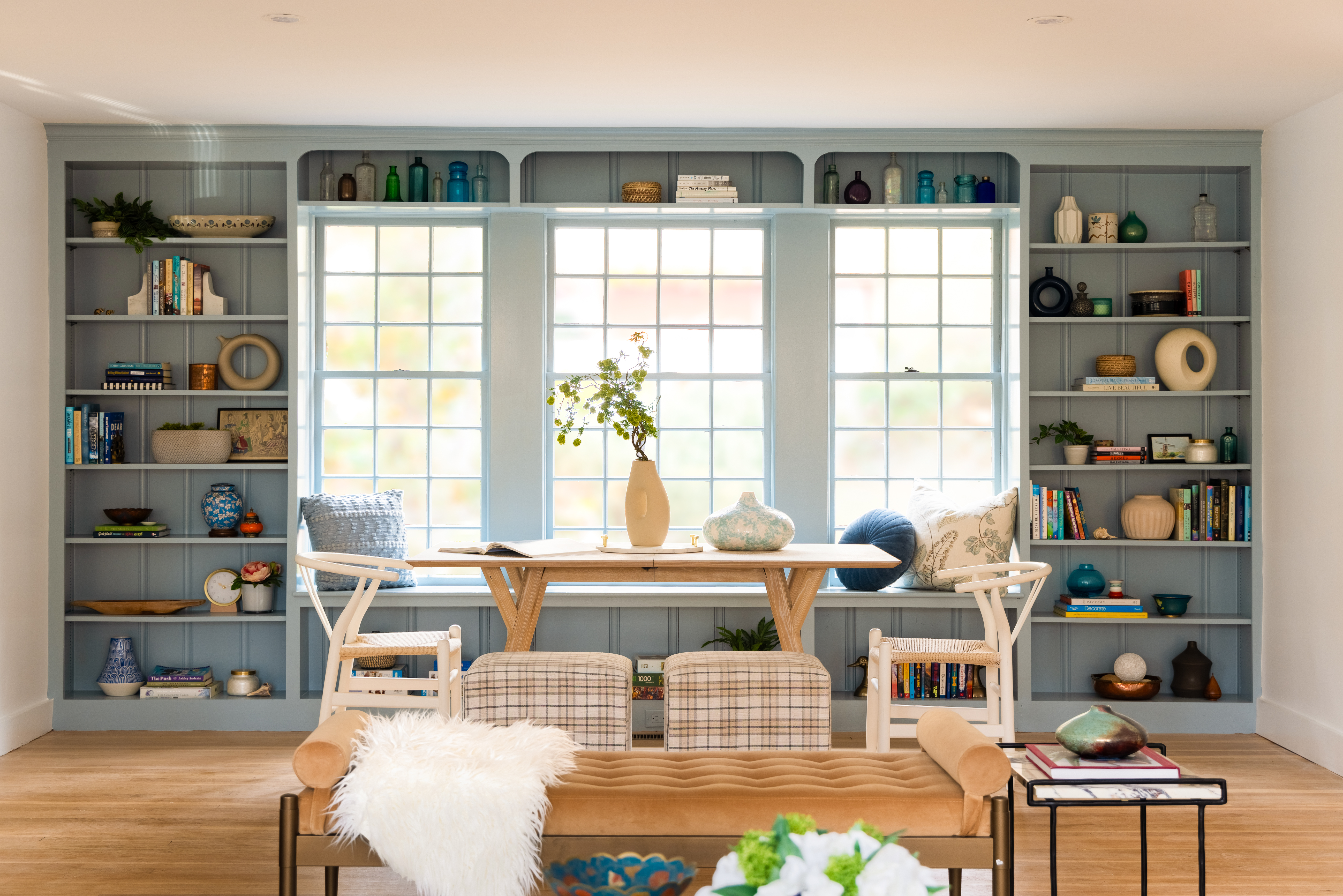 111 Beverly Road Brookline, MA 02467 - Photo 8 of 27 a living room with furniture and a window