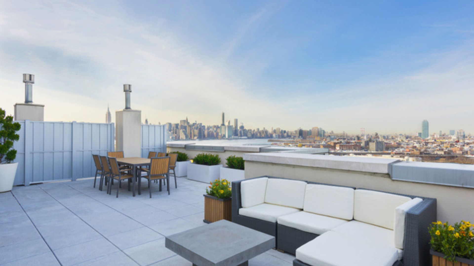 34 North 7th Street, Unit 6Y Brooklyn, NY 11249 - Photo 16 of 20 a view of a terrace with furniture