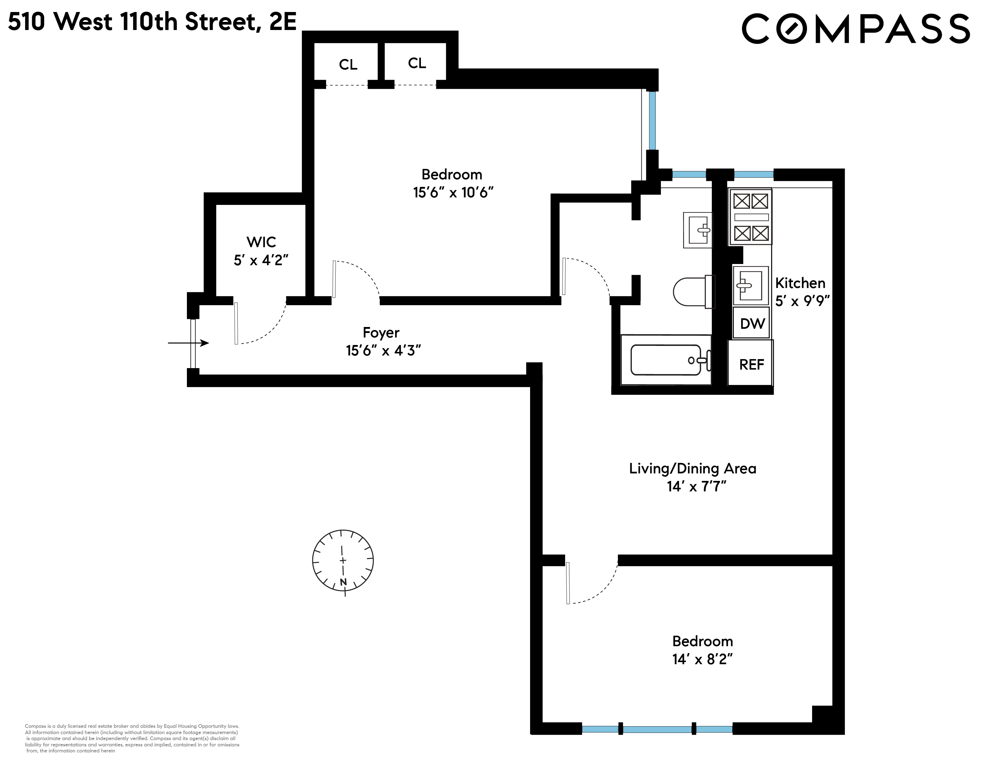 510 West 110th Street, Unit 2E Manhattan, NY 10025 - Photo 12 of 13