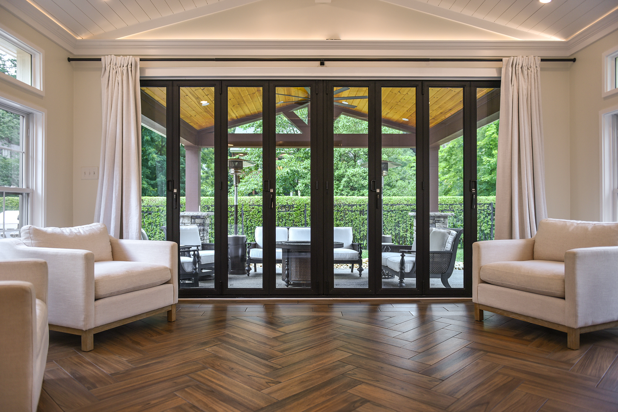 1205 Beaver Road Sewickley, PA 15143 - Photo 42 of 94 a living room with furniture and floor to ceiling windows