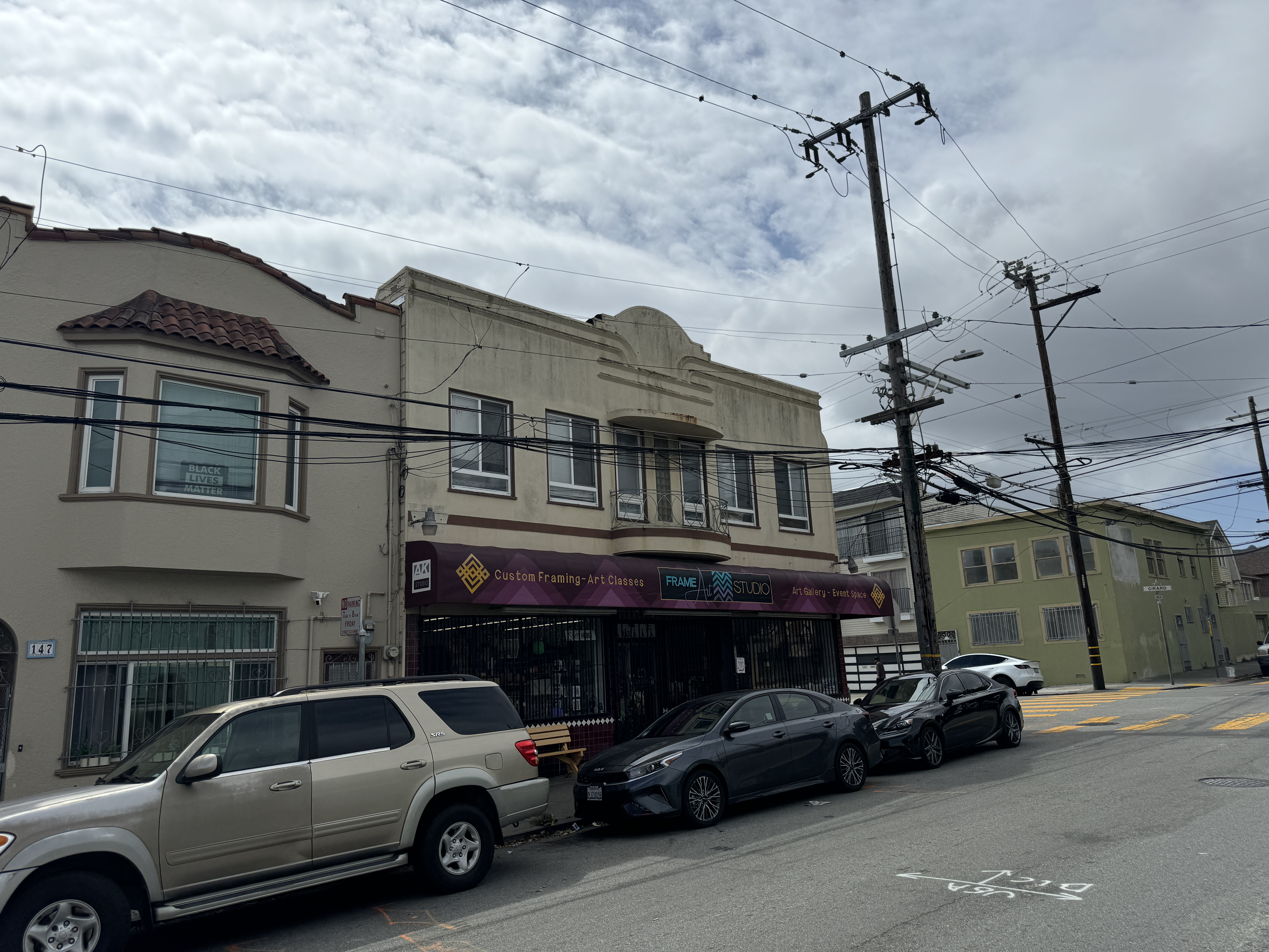 153 Bacon Street San Francisco, CA 94134 - Photo 24 of 26 a view of a car parked in front of a house