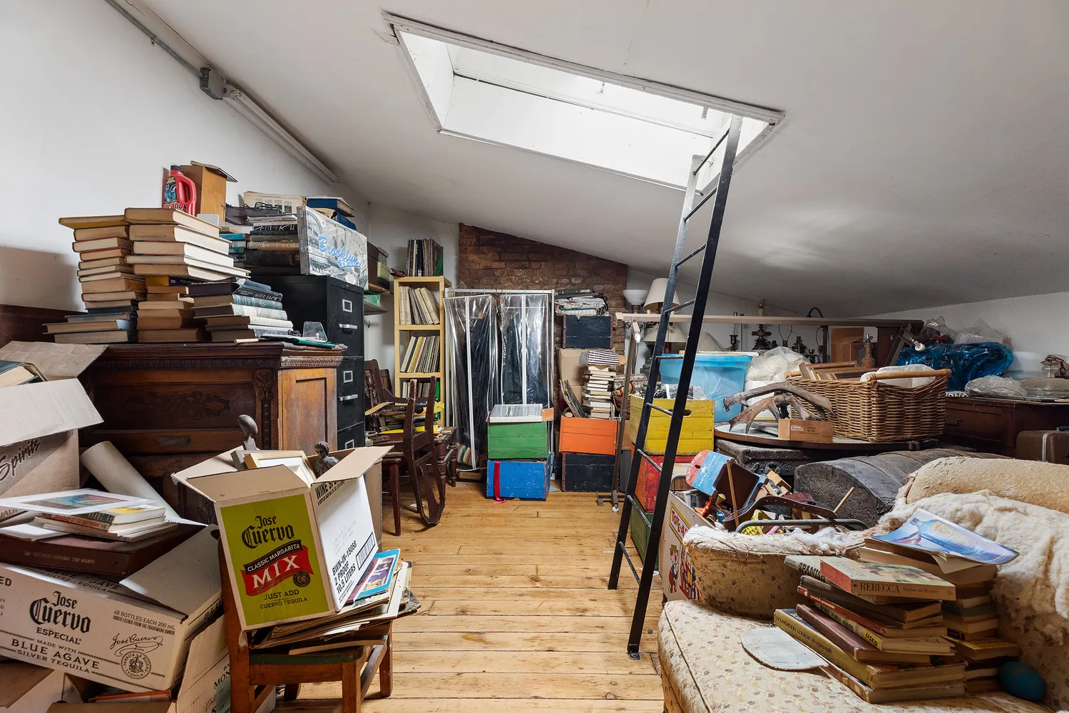 a spacious bathroom with a sink and a mirror
