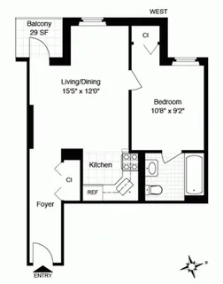 $399,000 | 555 Lenox Avenue, Unit 4B | Central Harlem