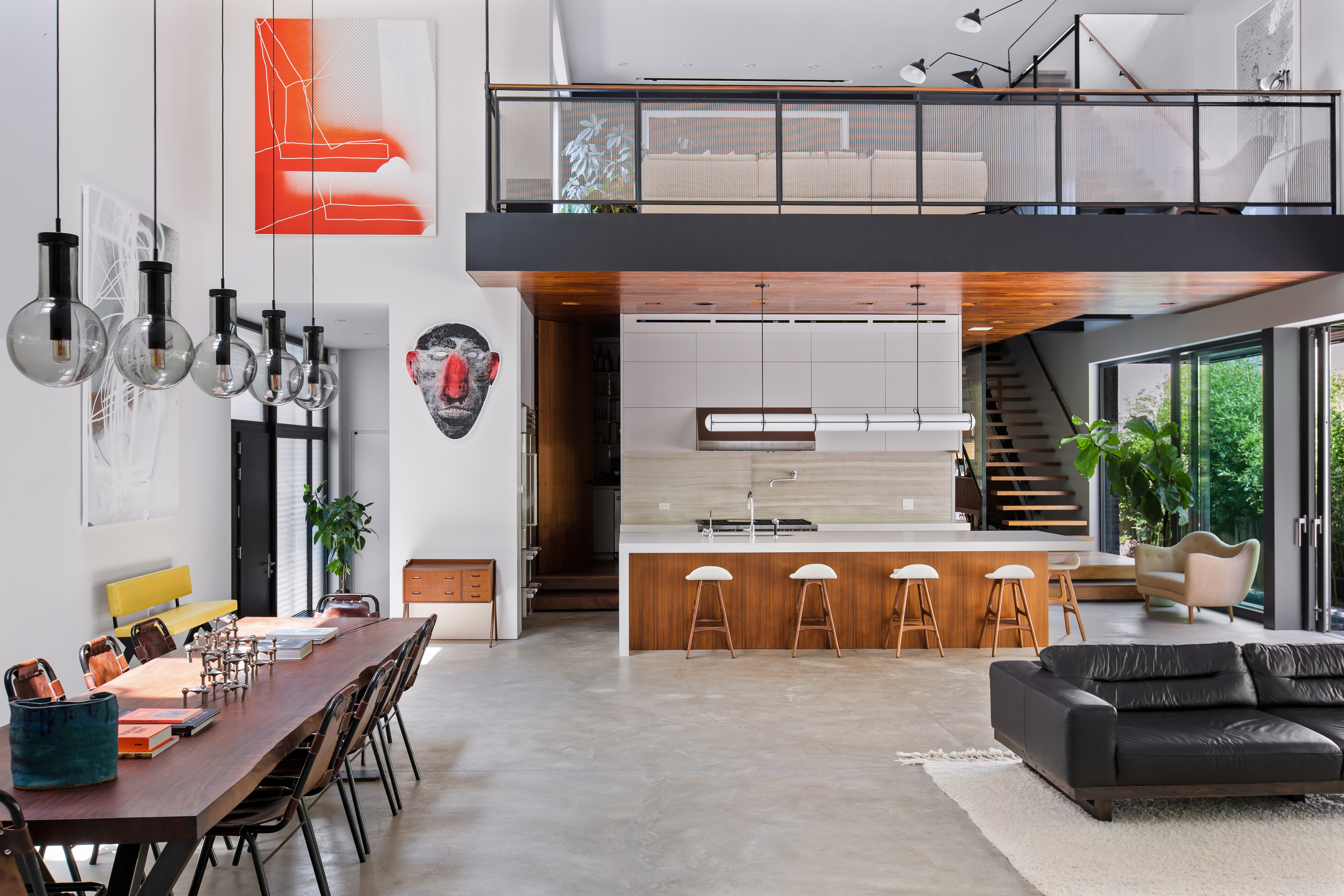 440 Van Brunt Street Brooklyn, NY 11231 - Photo 11 of 33 a outdoor living area with furniture and a potted plant