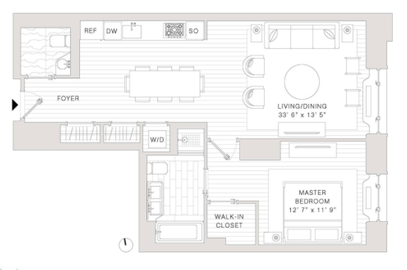 110 Charlton Street, Unit 14F Manhattan, NY 10014 - Photo 16 of 16 Gallery Image 16