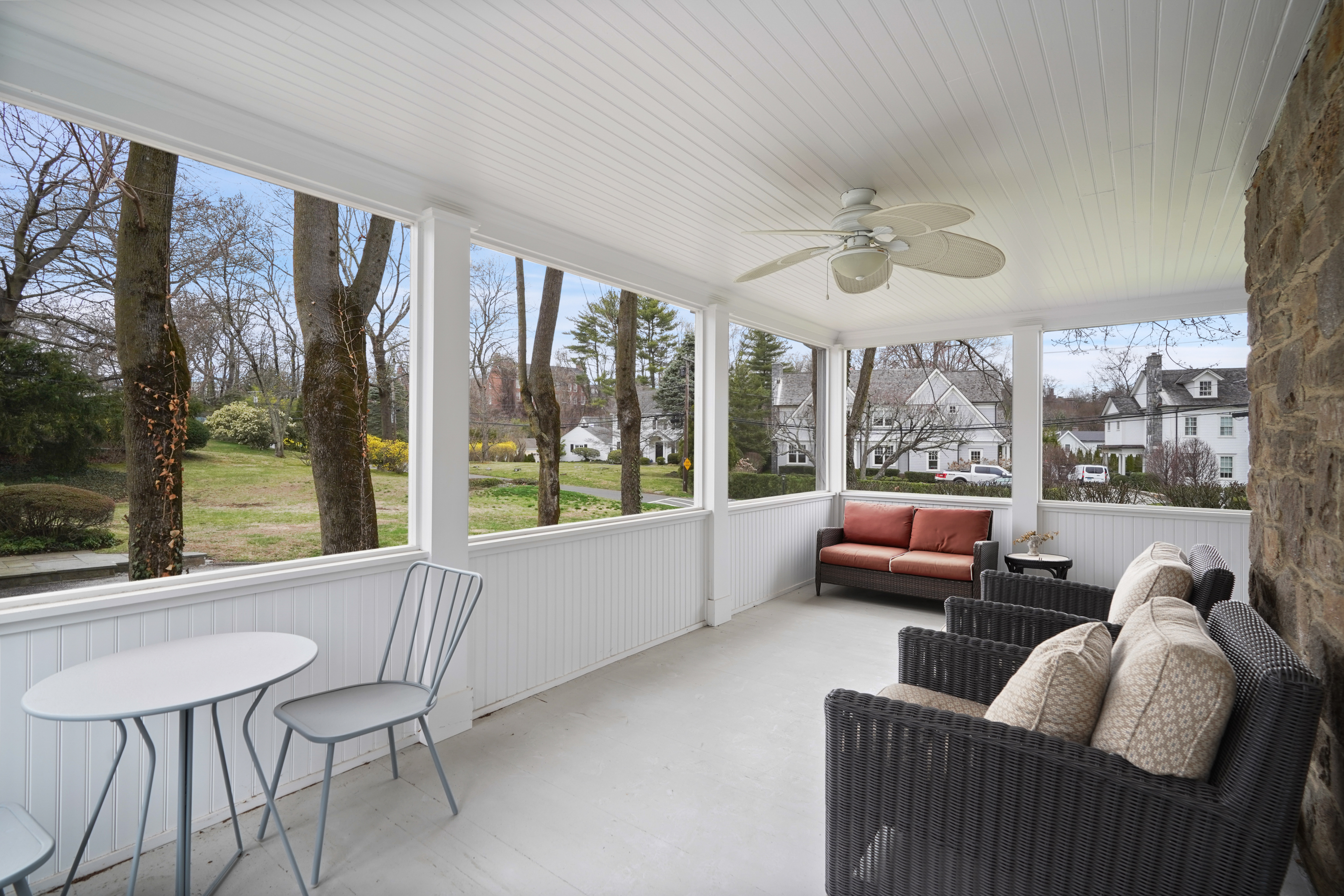 15 Anderson Road Greenwich, CT 06830 - Photo 5 of 30 a living room with furniture and a large window