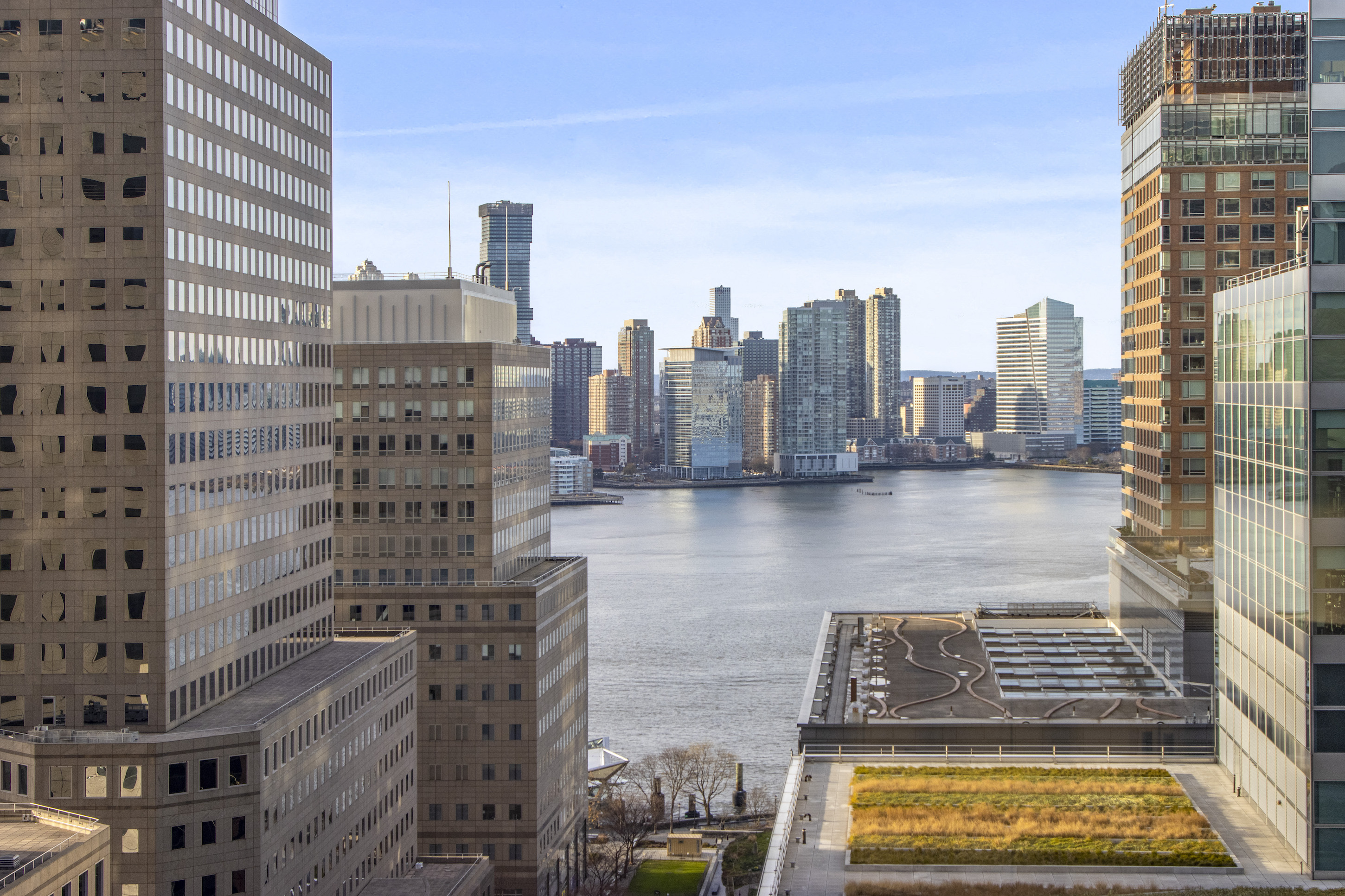100 Barclay Street, Unit 15P Manhattan, NY 10007 - Photo 6 of 34 a view of city with ocean