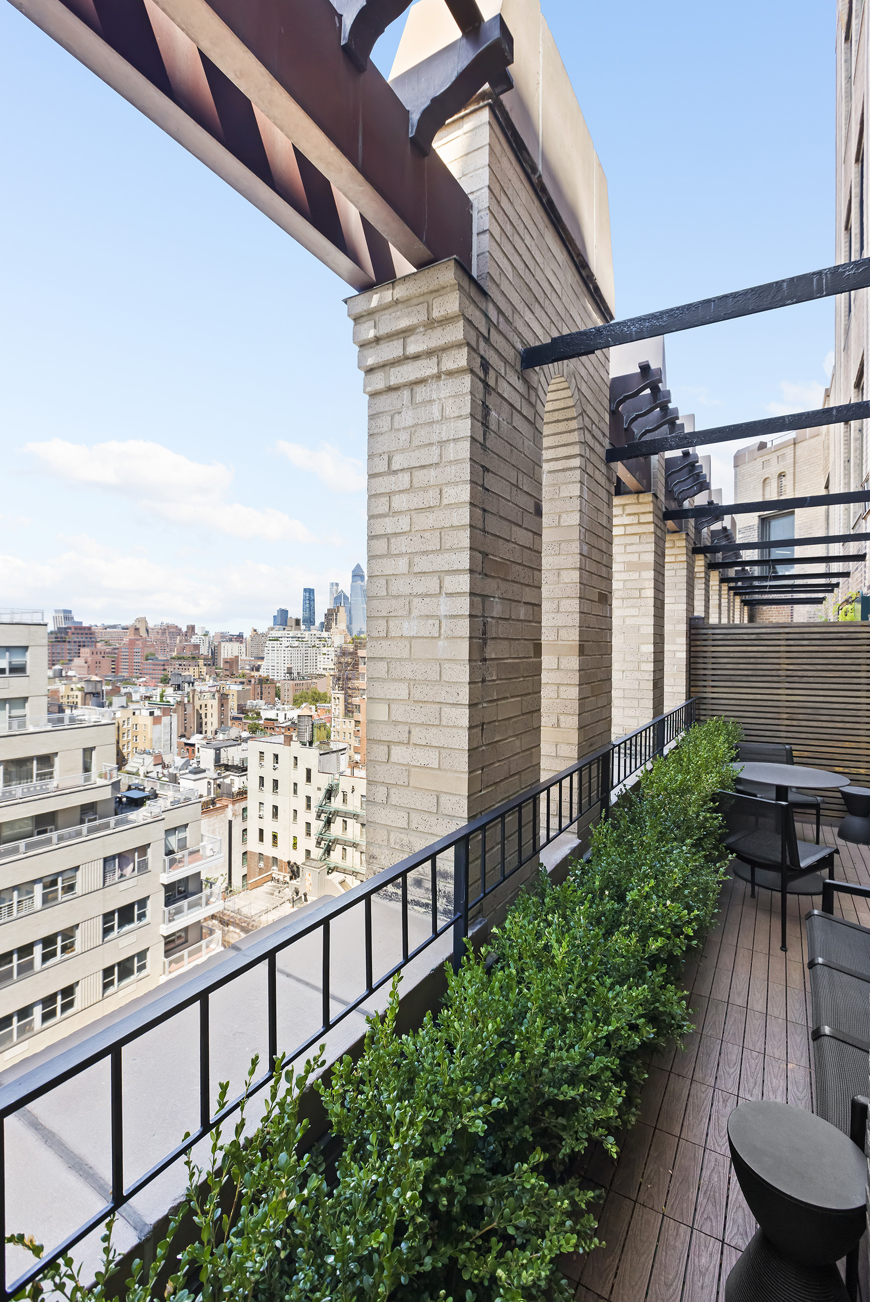 1 5th Avenue, Unit 16F Manhattan, NY 10003 - Photo 9 of 23 a view of a balcony with outdoor space