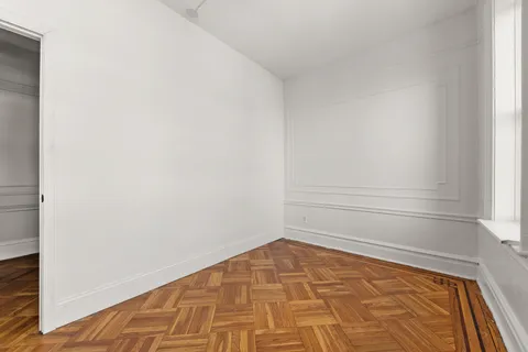 a view of a room with an empty space