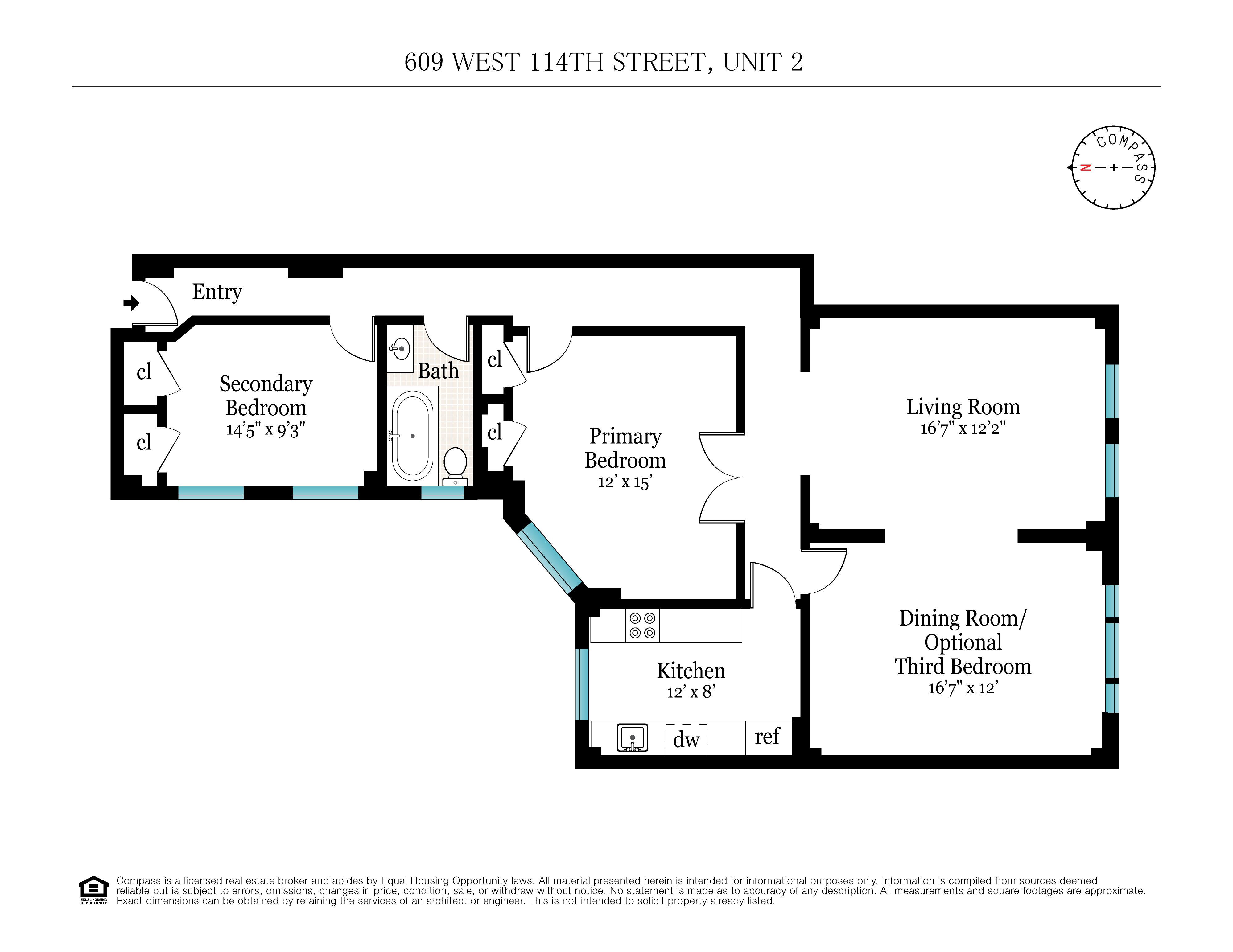 609 West 114th Street, Unit 2 Manhattan, NY 10025 - Photo 16 of 16 unknown