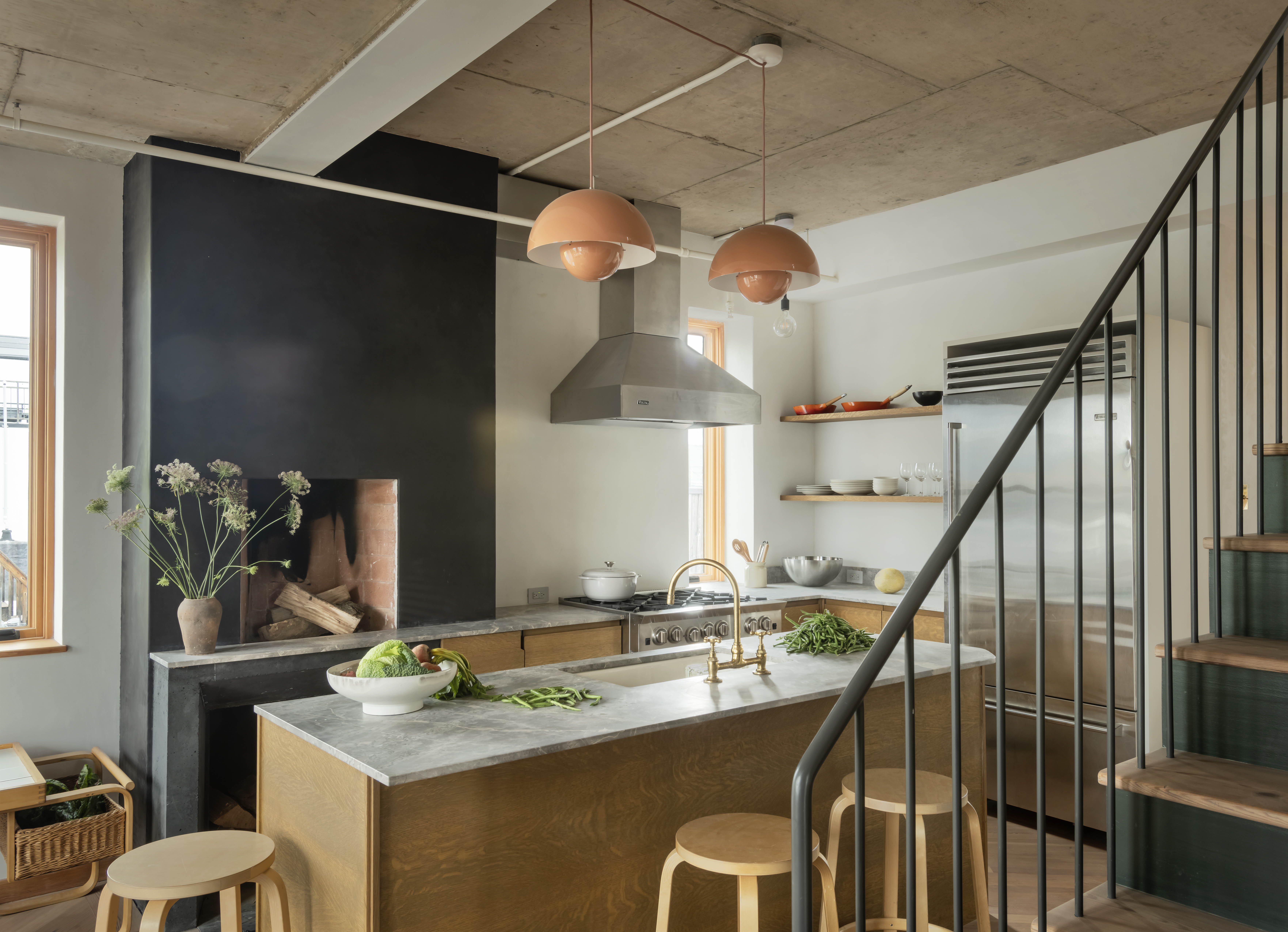 96 King Street, Unit 3 Brooklyn, NY 11231 - Photo 7 of 24 a kitchen with a sink a stove and a refrigerator