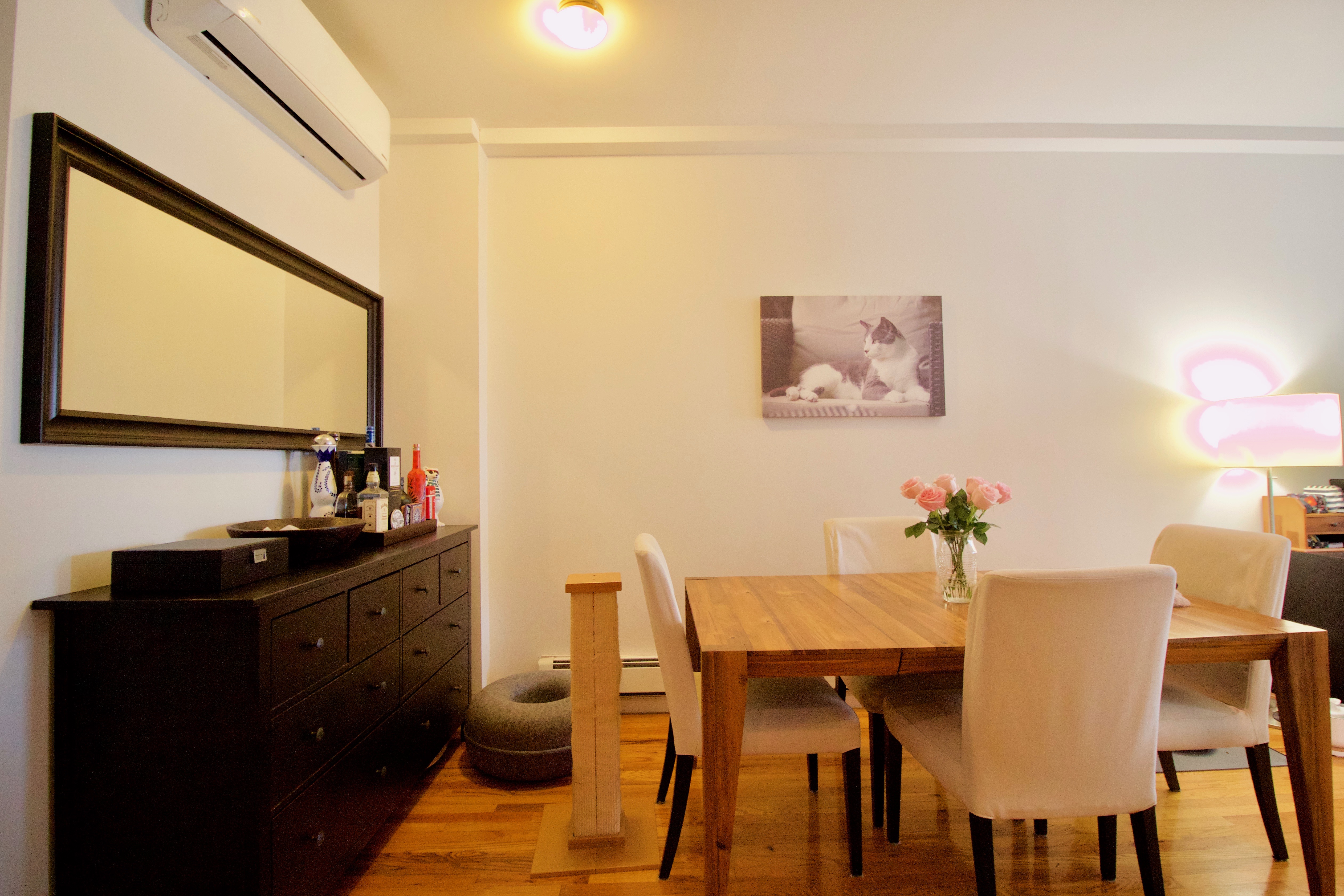 627 Baltic Street, Unit 2 Brooklyn, NY 11217 - Photo 19 of 32 a view of a dining room with furniture and wooden floor