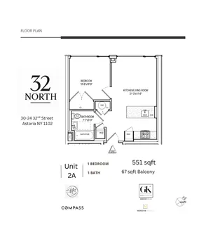 $685,000 | 30-24 32nd Street, Unit 2A | Astoria