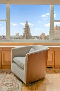 a outdoor view with a sitting space