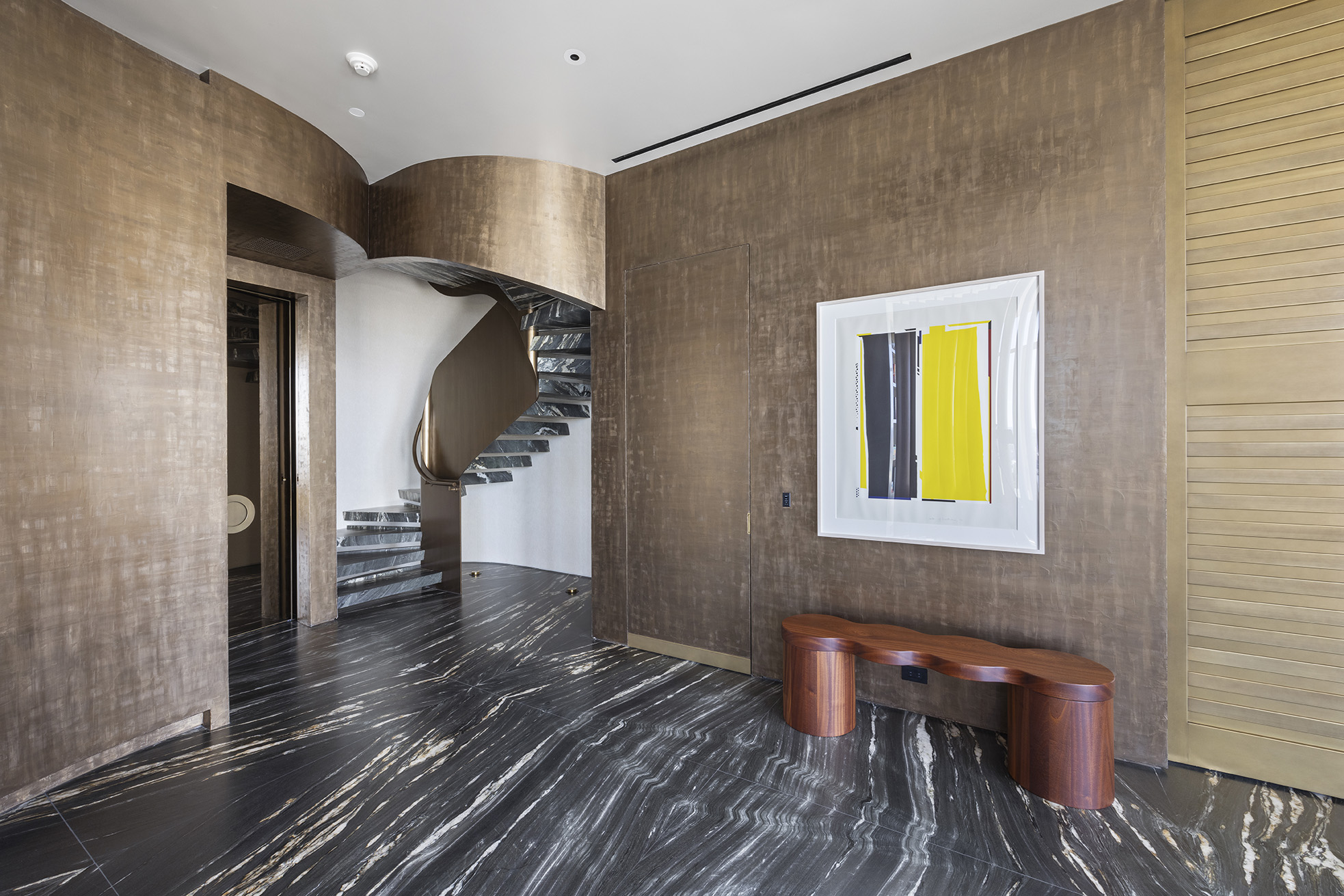 551 West 21st Street, Unit PH Manhattan, NY 10011 - Photo 35 of 51 a view of a livingroom with furniture