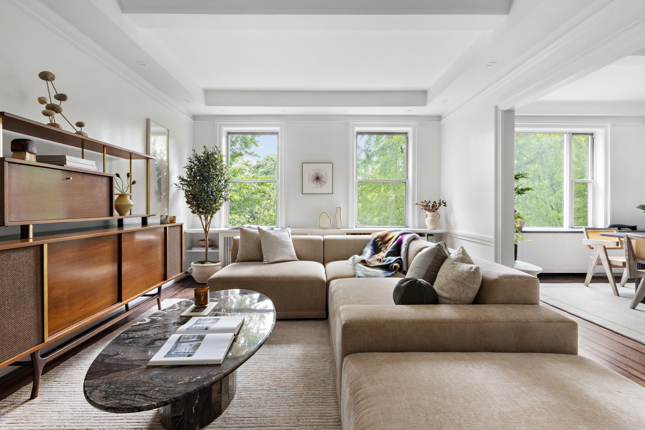 300 Riverside Drive, Unit 2A Manhattan, NY 10025 - Photo 1 of 18 a living room with furniture and a window