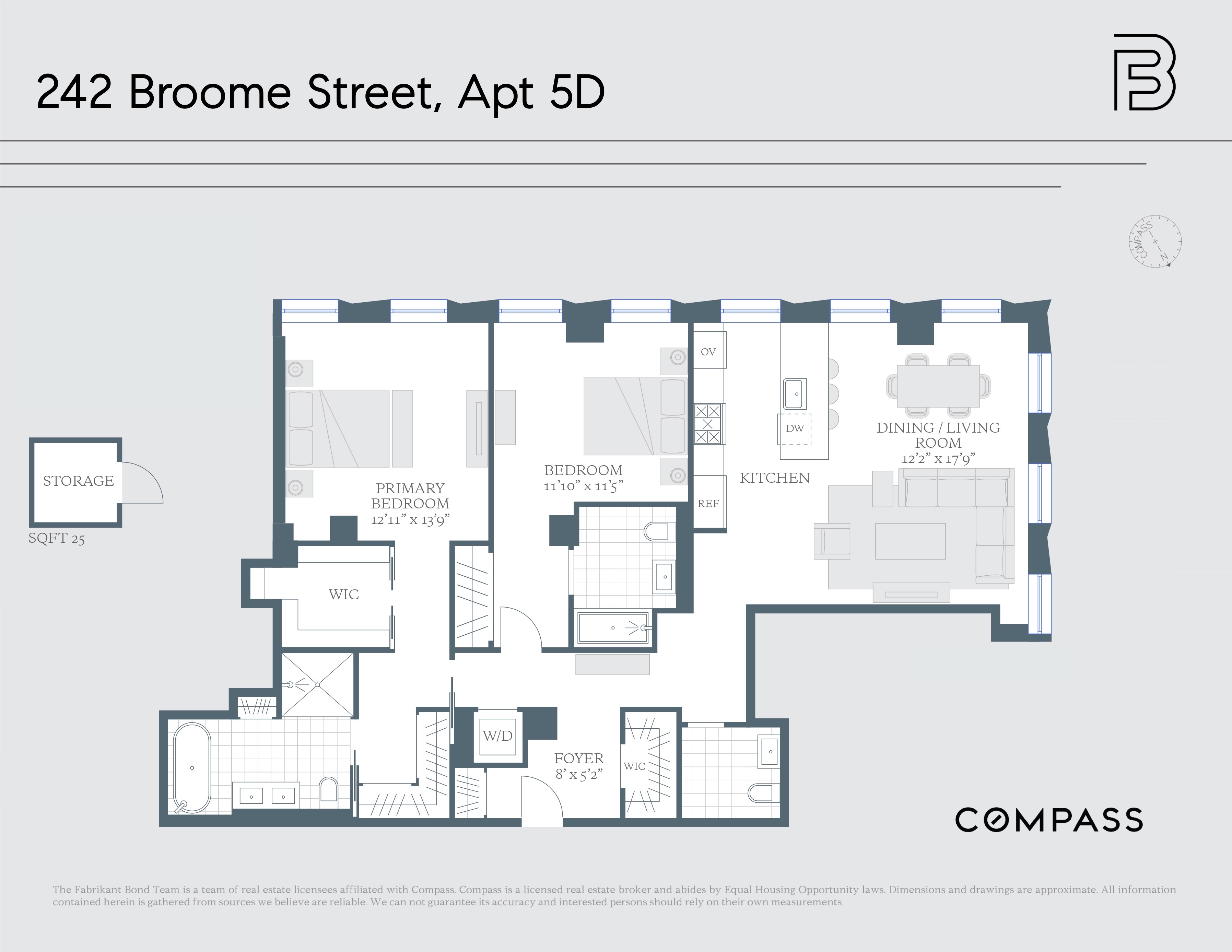 242 Broome Street, Unit 5D Manhattan, NY 10002 - Photo 16 of 16 Gallery Image 16