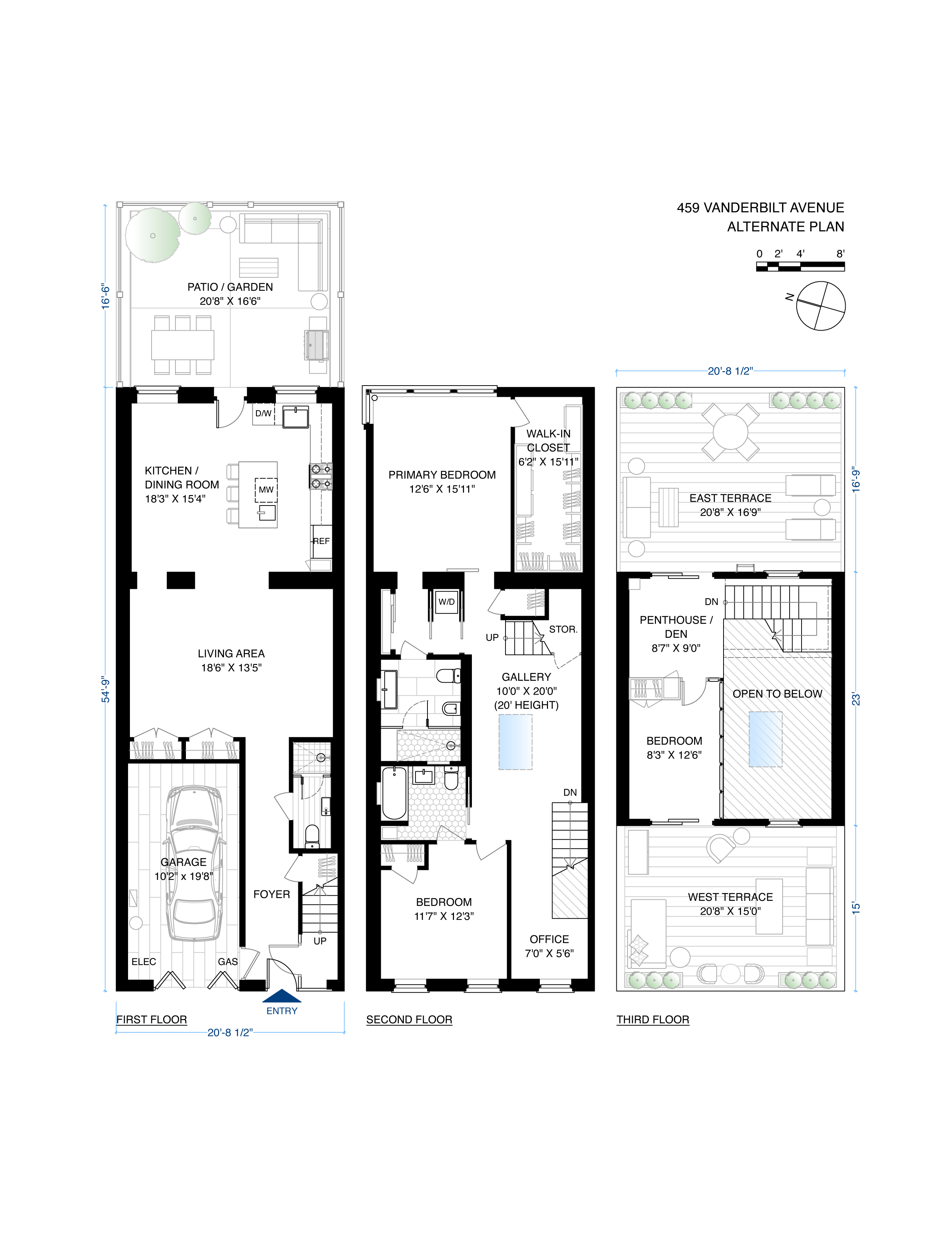 459 Vanderbilt Avenue Brooklyn, NY 11238 - Photo 20 of 20 a picture of a bathroom with a shower