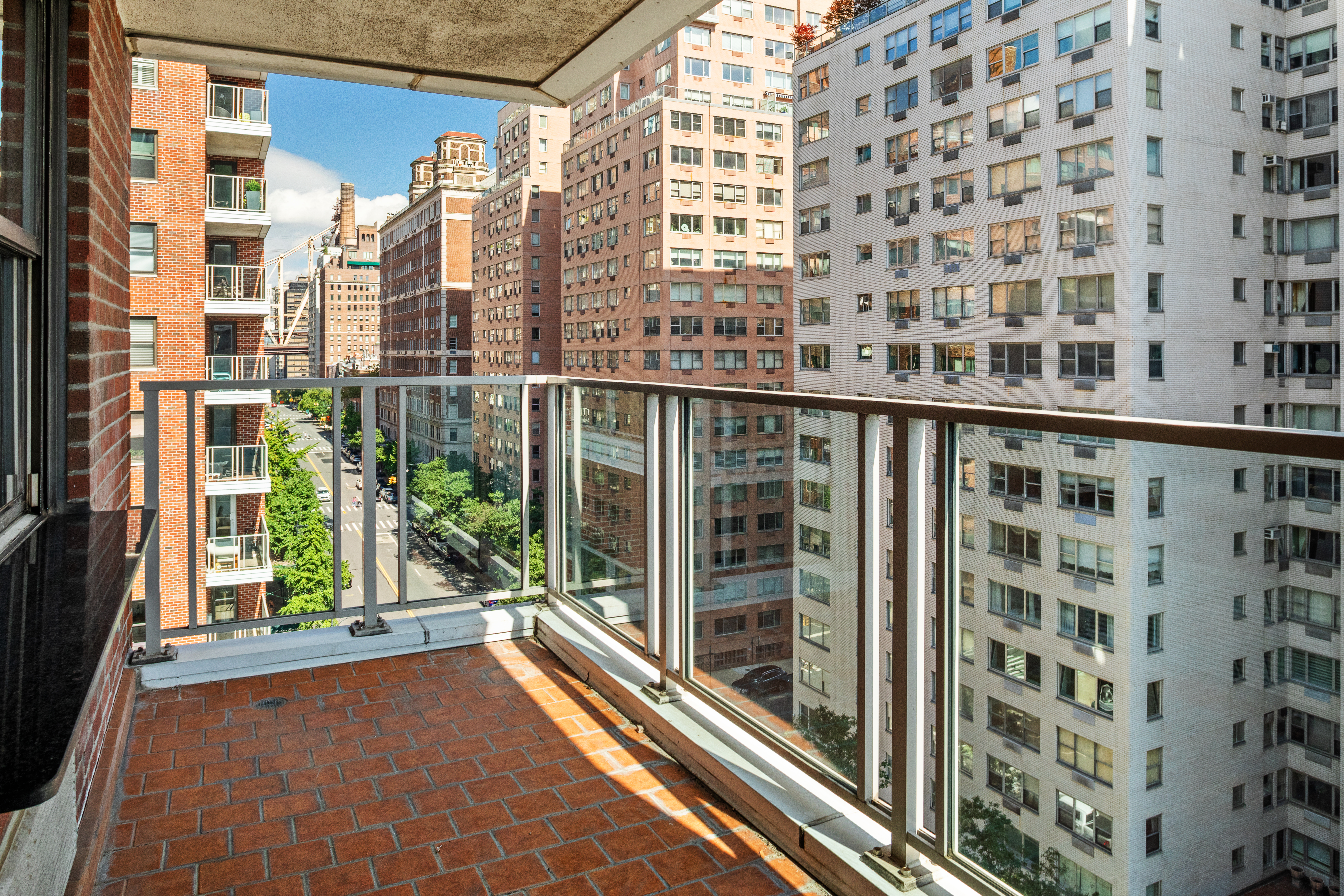 50 Sutton Place South, Unit 11H Manhattan, NY 10022 - Photo 9 of 10 a view of balcony with balcony