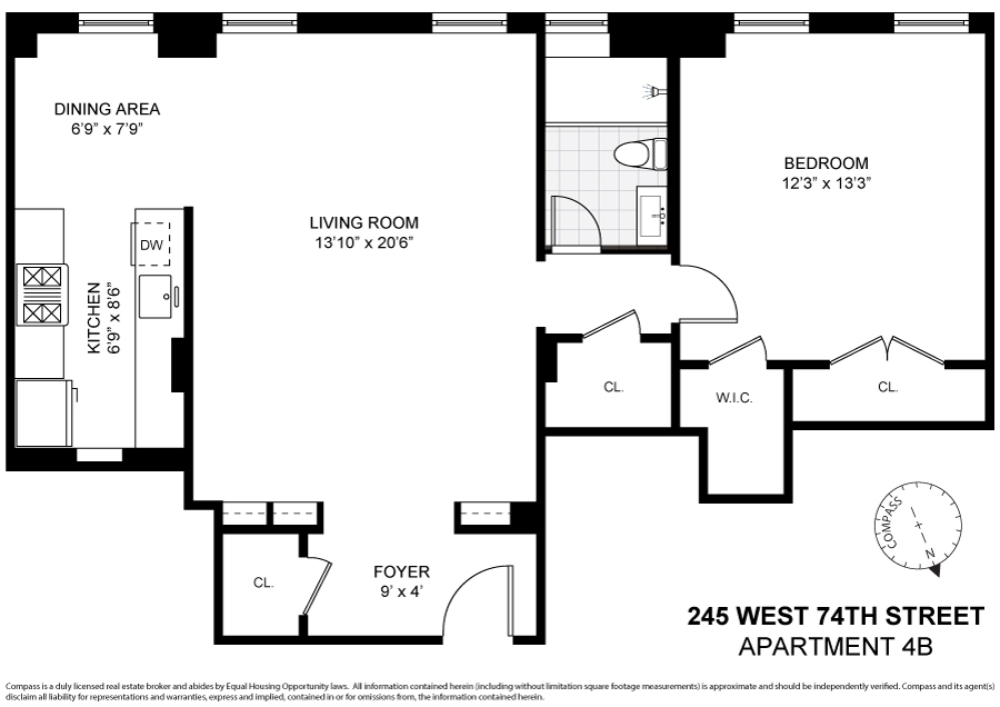 245 West 74th Street, Unit 4B Manhattan, NY 10023 - Photo 11 of 11