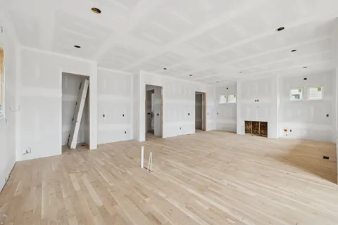 a view of empty room