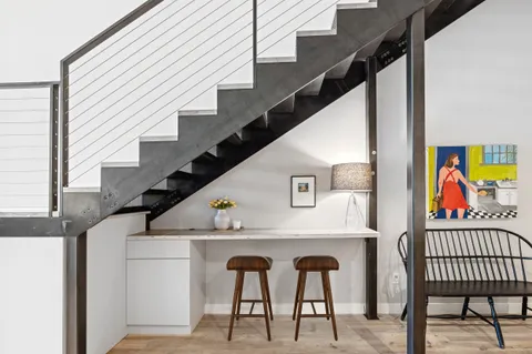 a view of entryway and hall