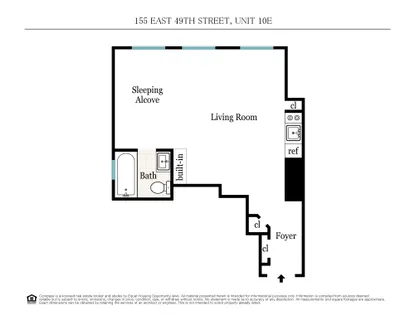$275,000 | 155 East 49th Street, Unit 10E | Midtown East