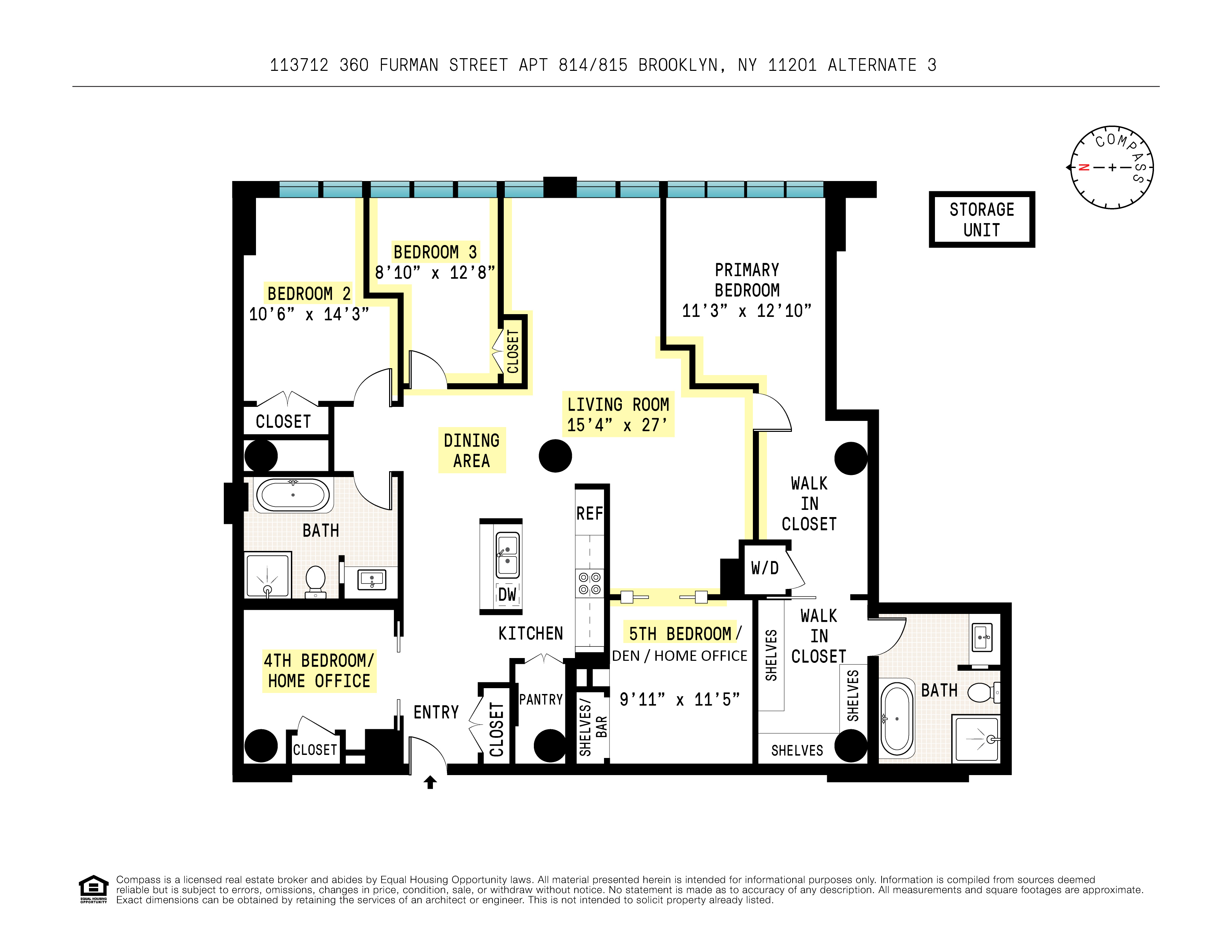 360 Furman Street, Unit 814/815 Brooklyn, NY 11201 - Photo 42 of 42