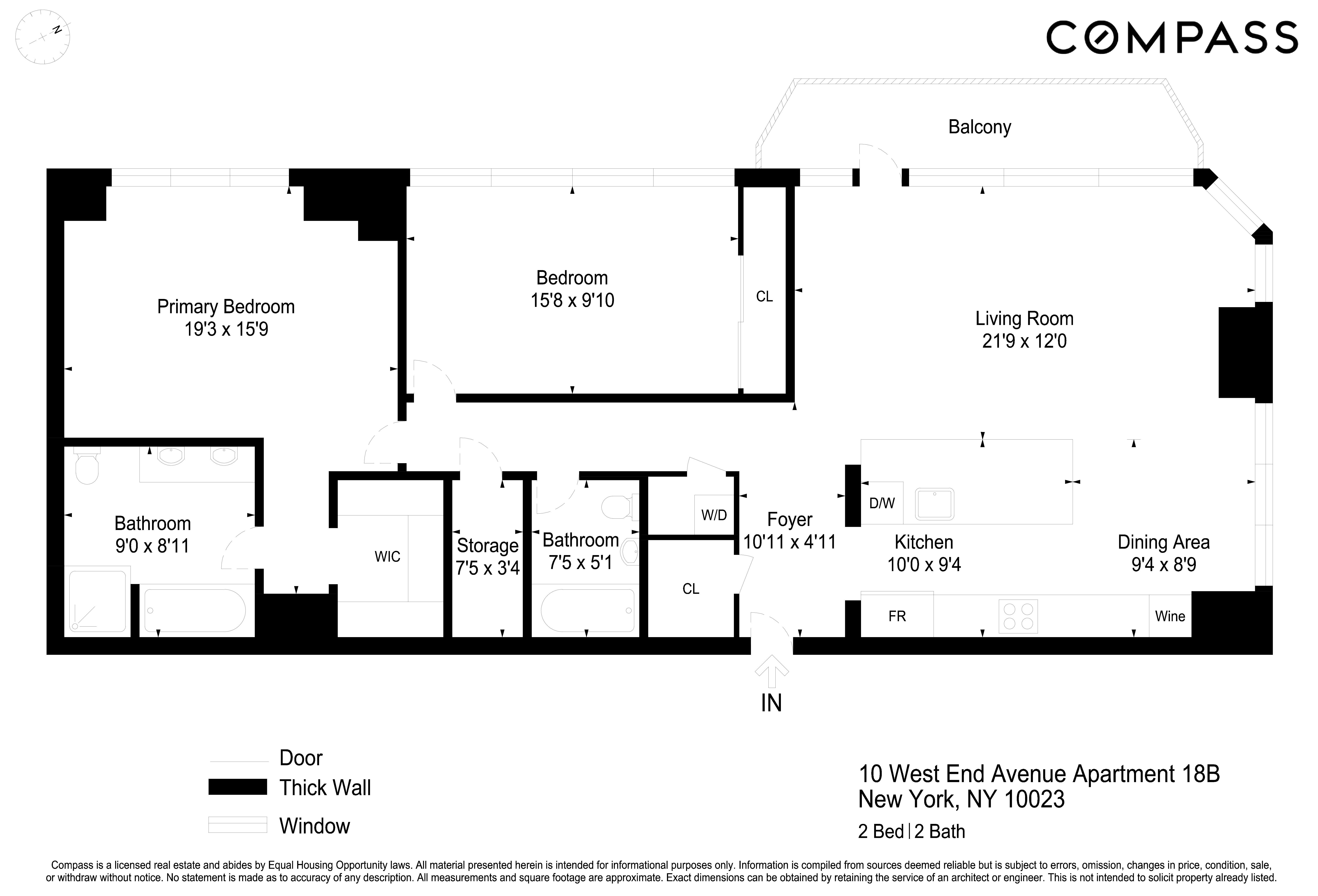 10 West End Avenue, Unit 18B Manhattan, NY 10023 - Photo 14 of 14