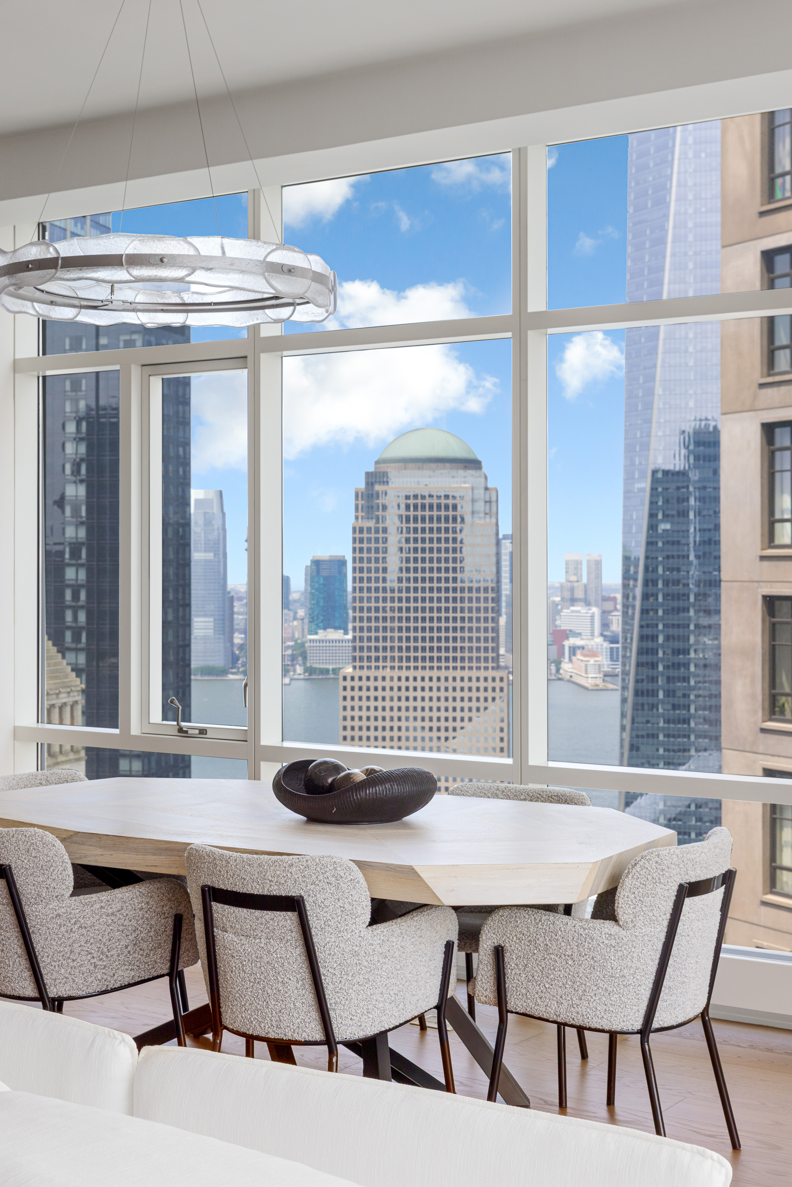 5 Beekman Street, Unit 43A Manhattan, NY 10038 - Photo 4 of 33 a dinning table and chairs in a room