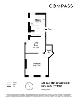 $500,000 | 626 East 14th Street, Unit 8 | East Village