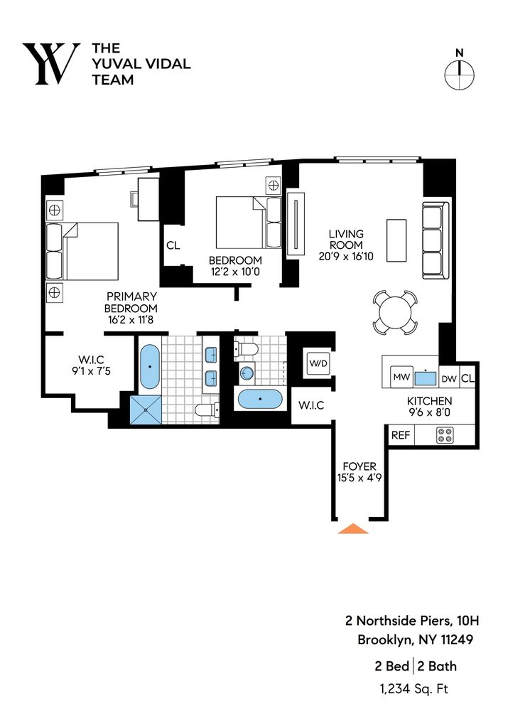 2 Northside Piers, Unit H10 Brooklyn, NY 11249 - Photo 19 of 19