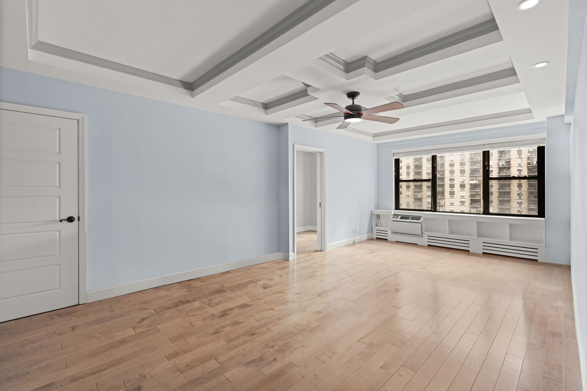 2 Tudor City Place, Unit 6JOS Manhattan, NY 10017 - Photo 8 of 16 a view of an empty room with a window