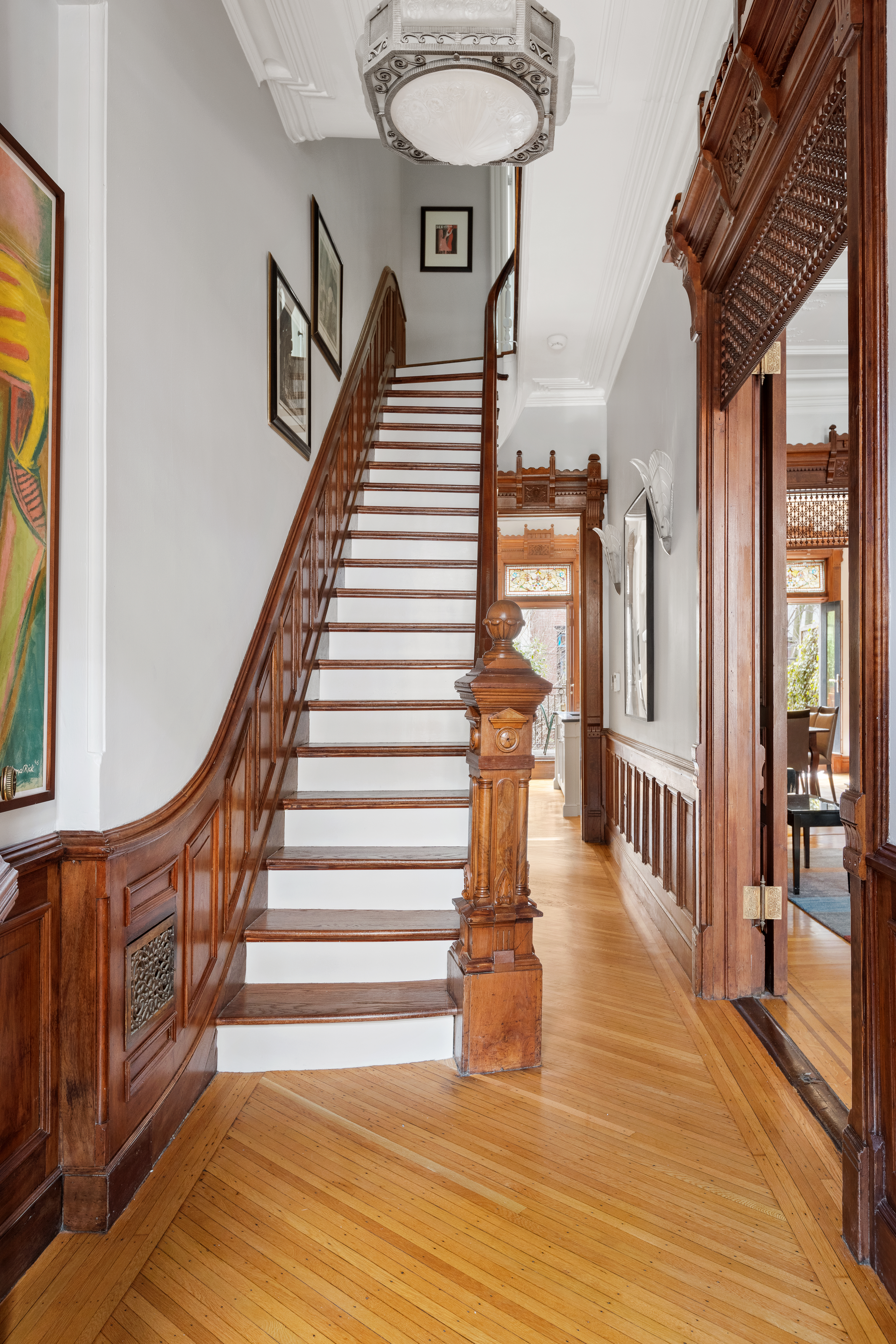 196 Berkeley Place Brooklyn, NY 11217 - Photo 11 of 25 a view of entryway and hall with wooden floor