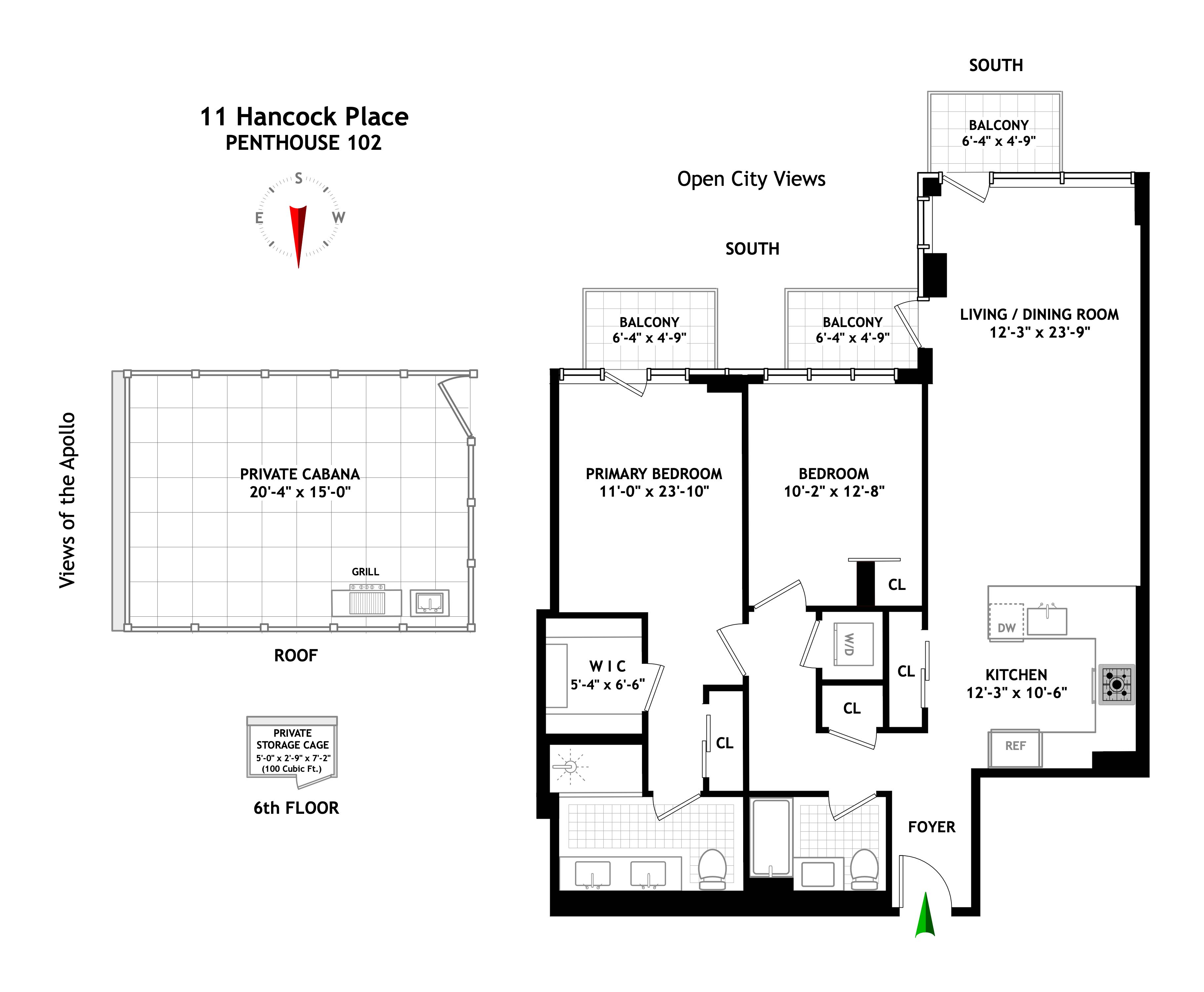 11 Hancock Place, Unit PH102 Manhattan, NY 10027 - Photo 18 of 18 unknown