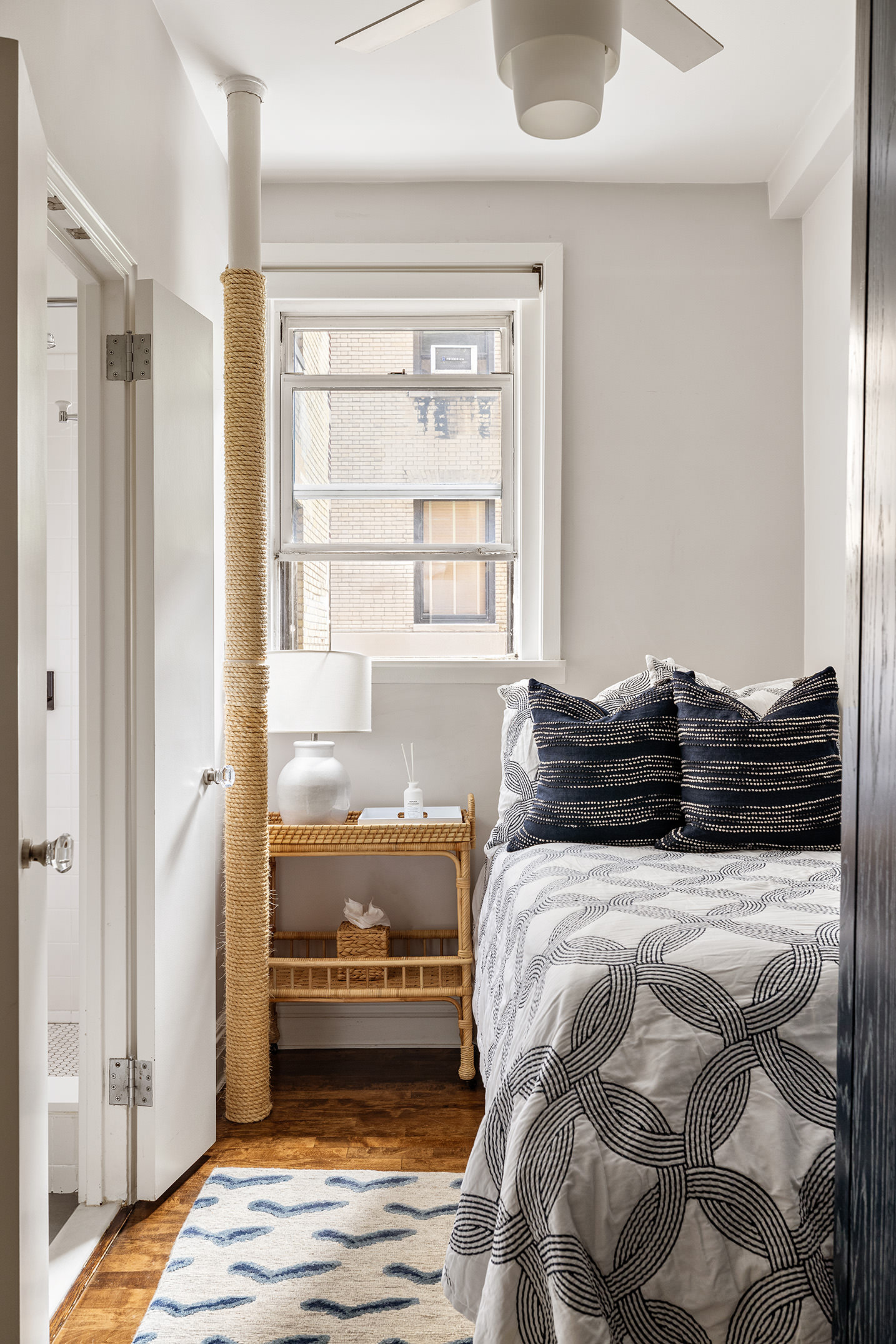 201 West 89th Street, Unit 2F Manhattan, NY 10024 - Photo 9 of 20 a bedroom with a bed and a window